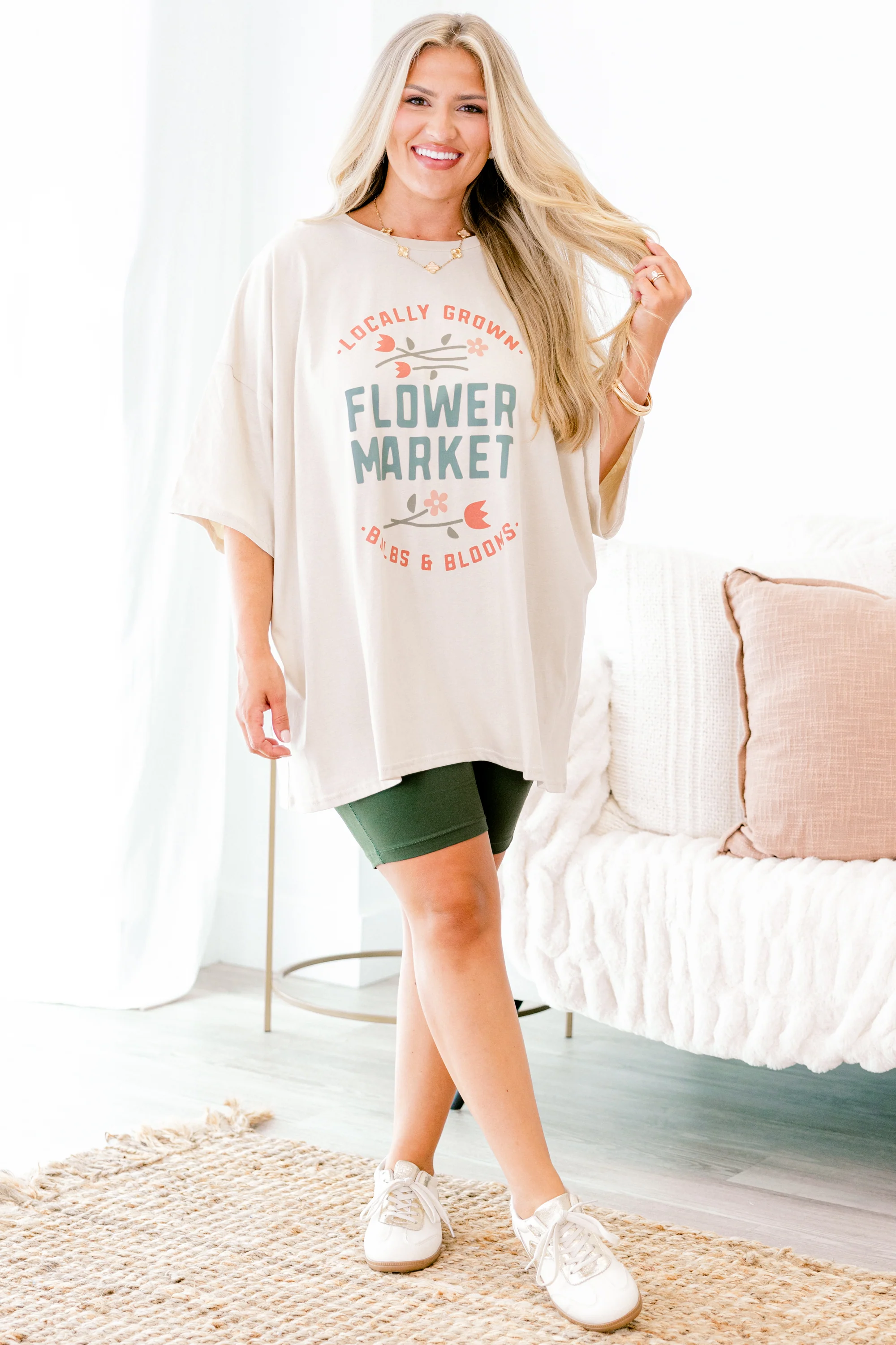 Run Into You Shorts, Army Green - Giverhouse