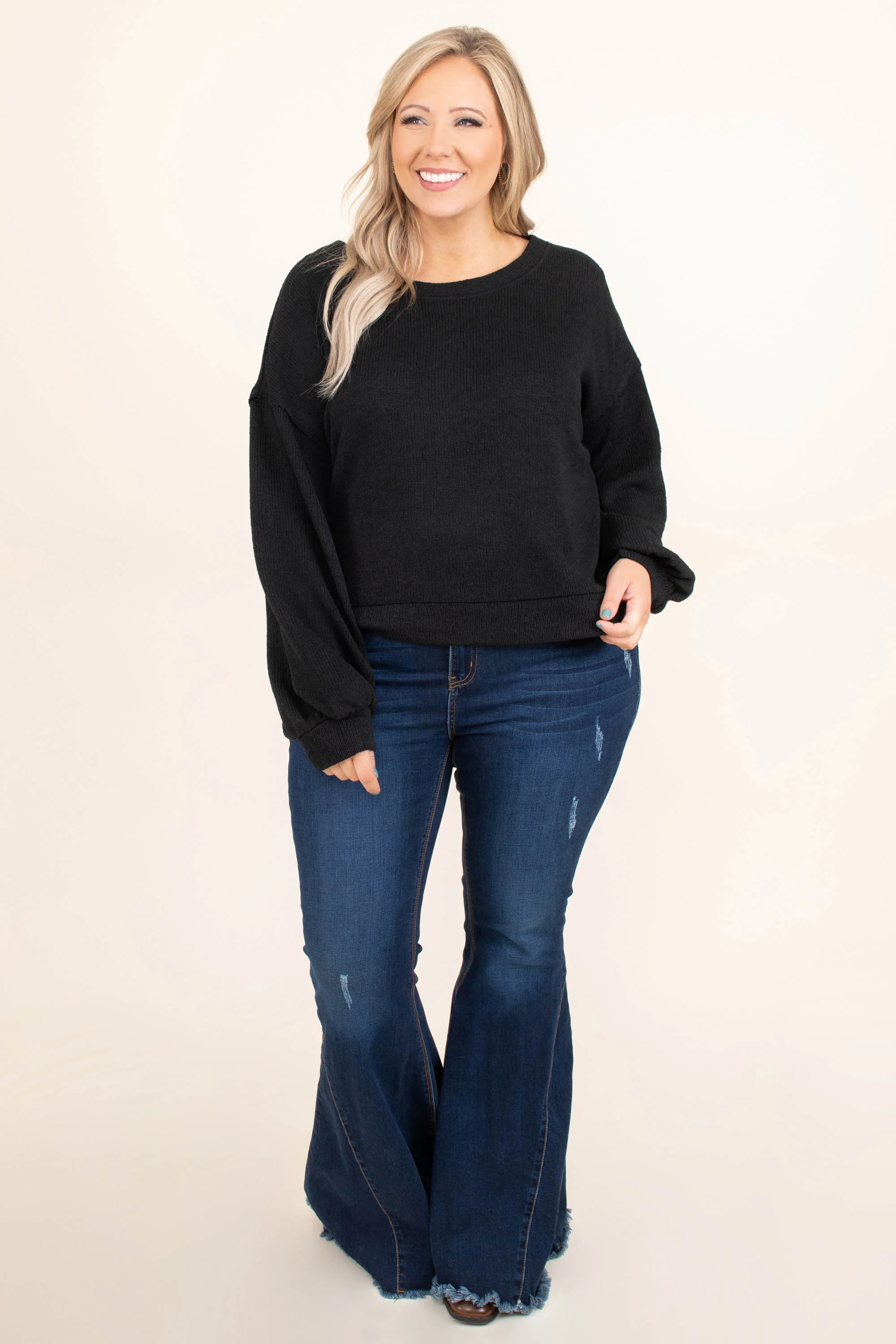 South For The Winter Sweater, Black - Giverhouse