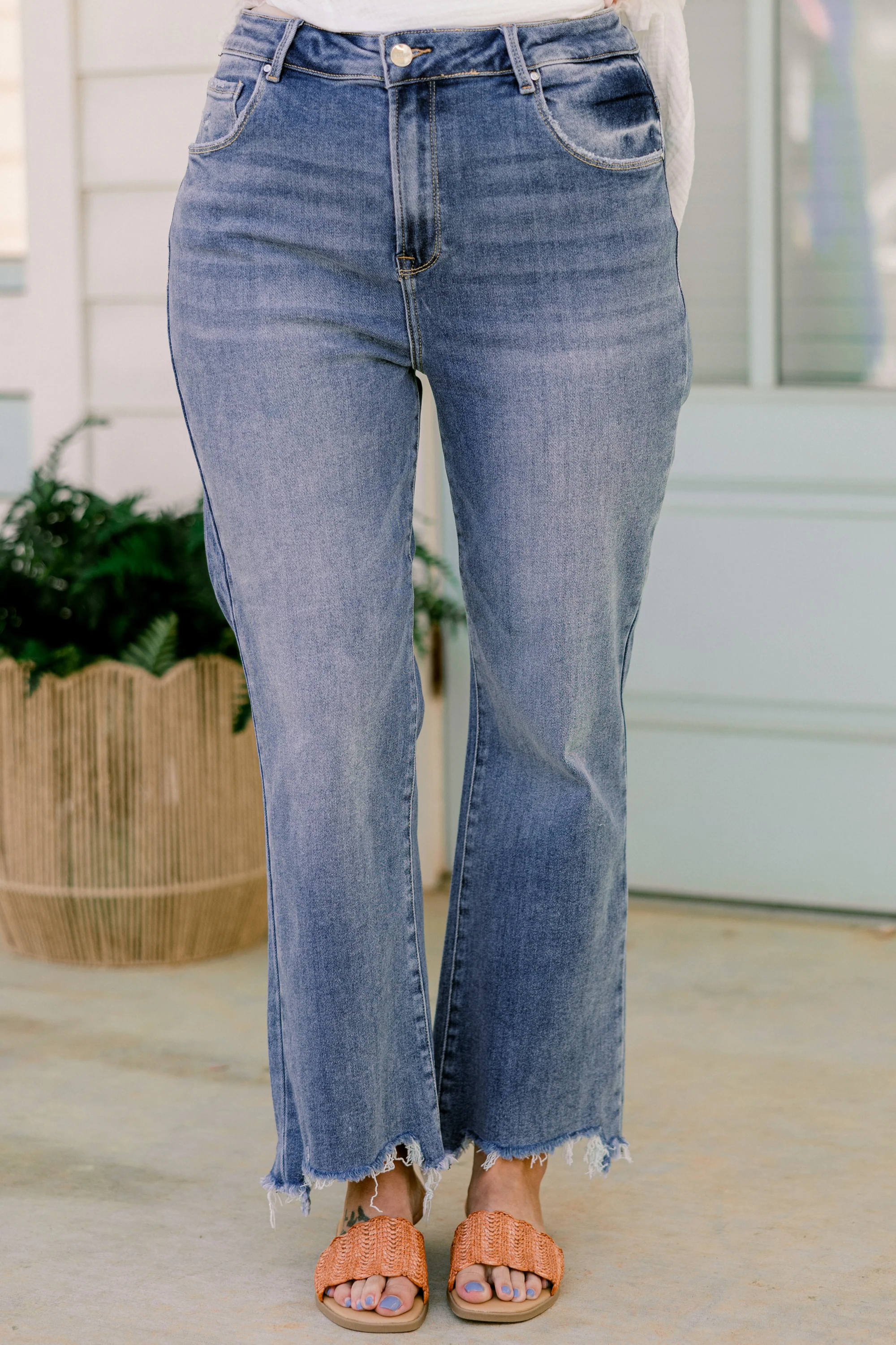 Just A Reminder Jeans, Medium Wash - Giverhouse