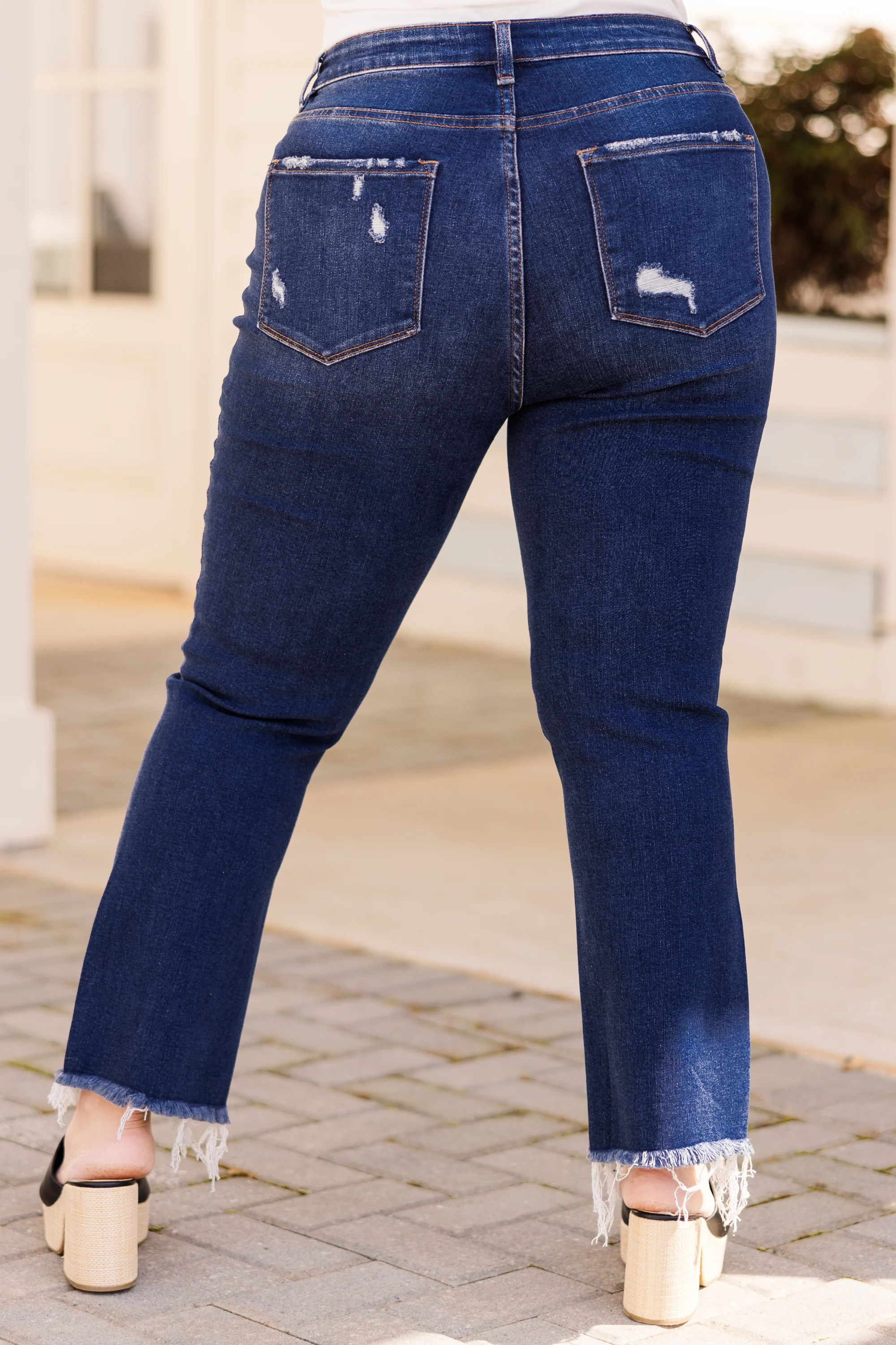 We Have Arrived Jeans, Dark Wash - Giverhouse