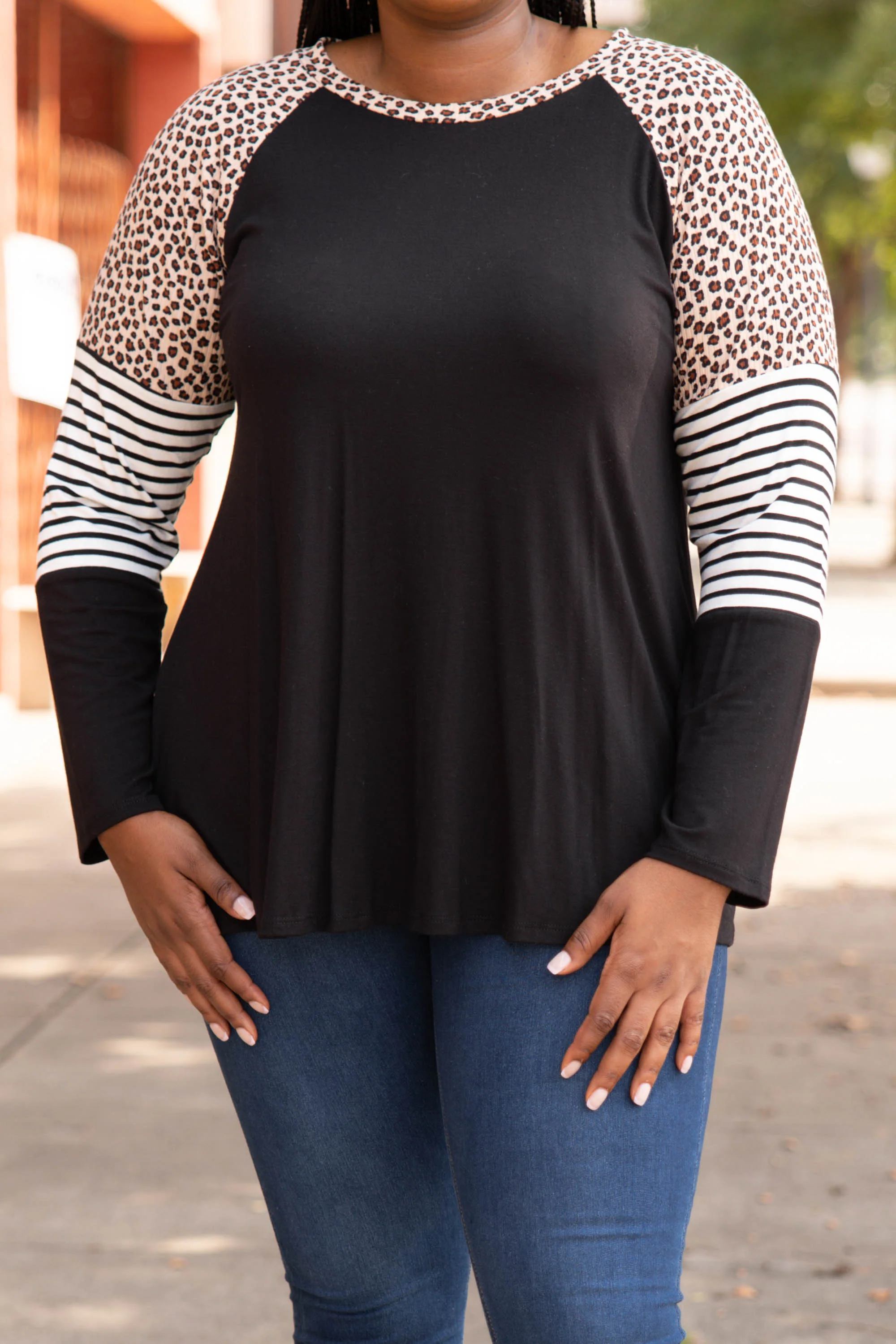 Never Stop Trying Top, Black - Giverhouse