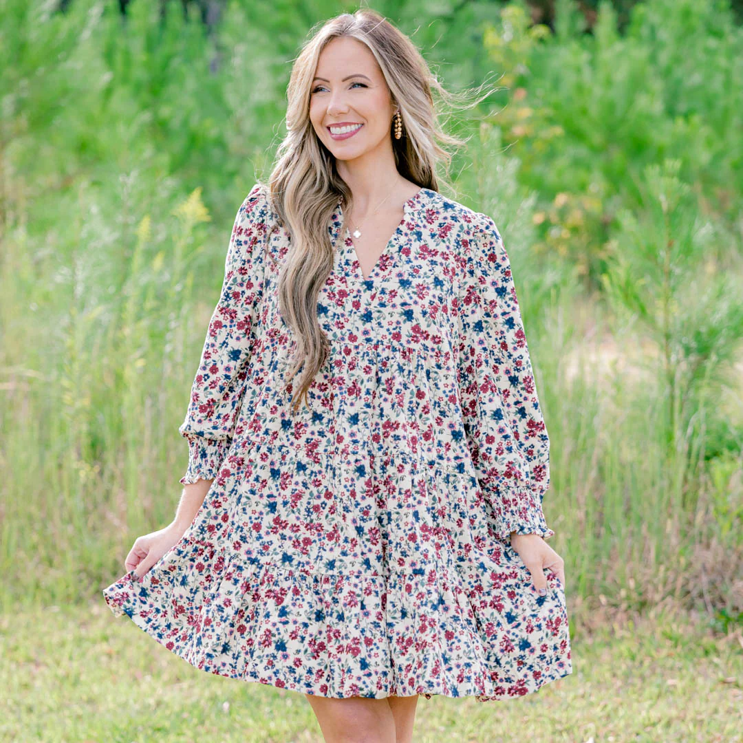 Her Sweet Side Dress, Oatmeal - Giverhouse