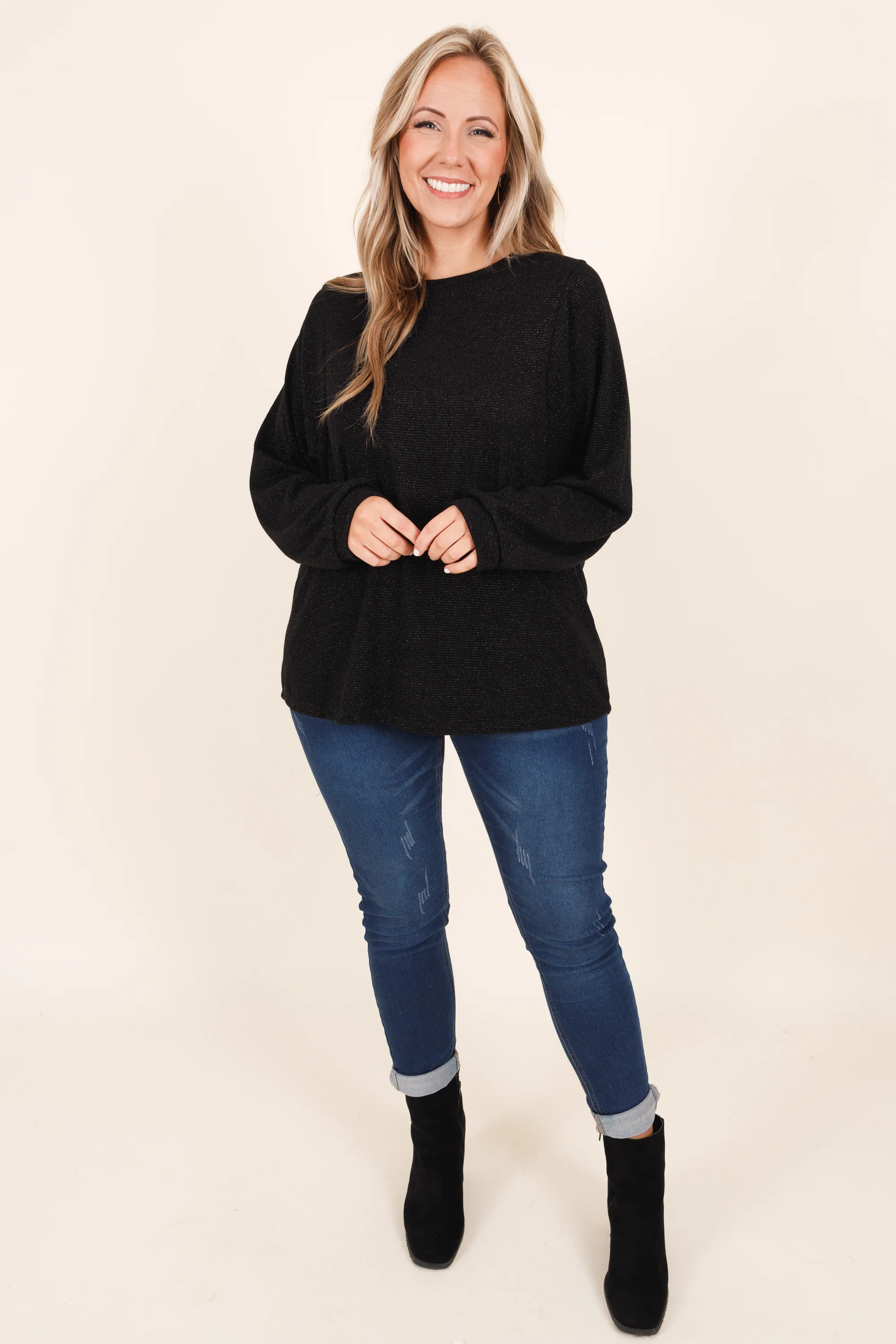 New Reality Sweater, Black - Giverhouse