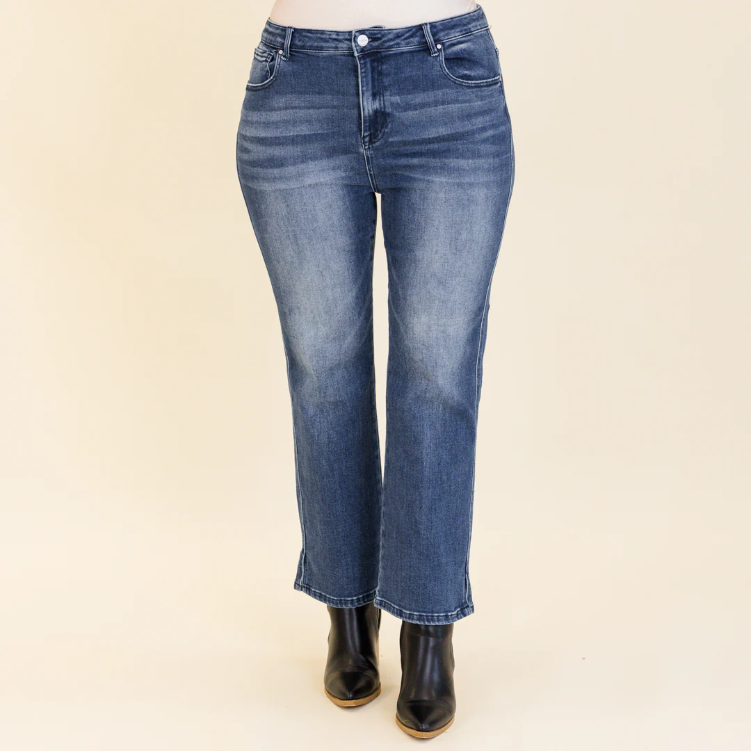 I'm In Charge Jeans, Medium Wash - Giverhouse