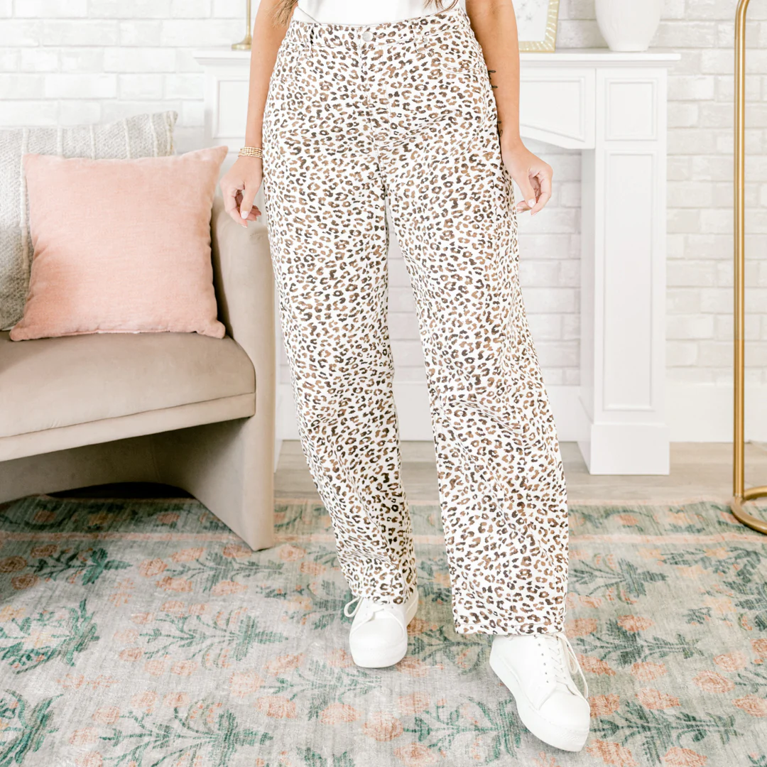 Tell Me Again Jeans, Cream - Giverhouse