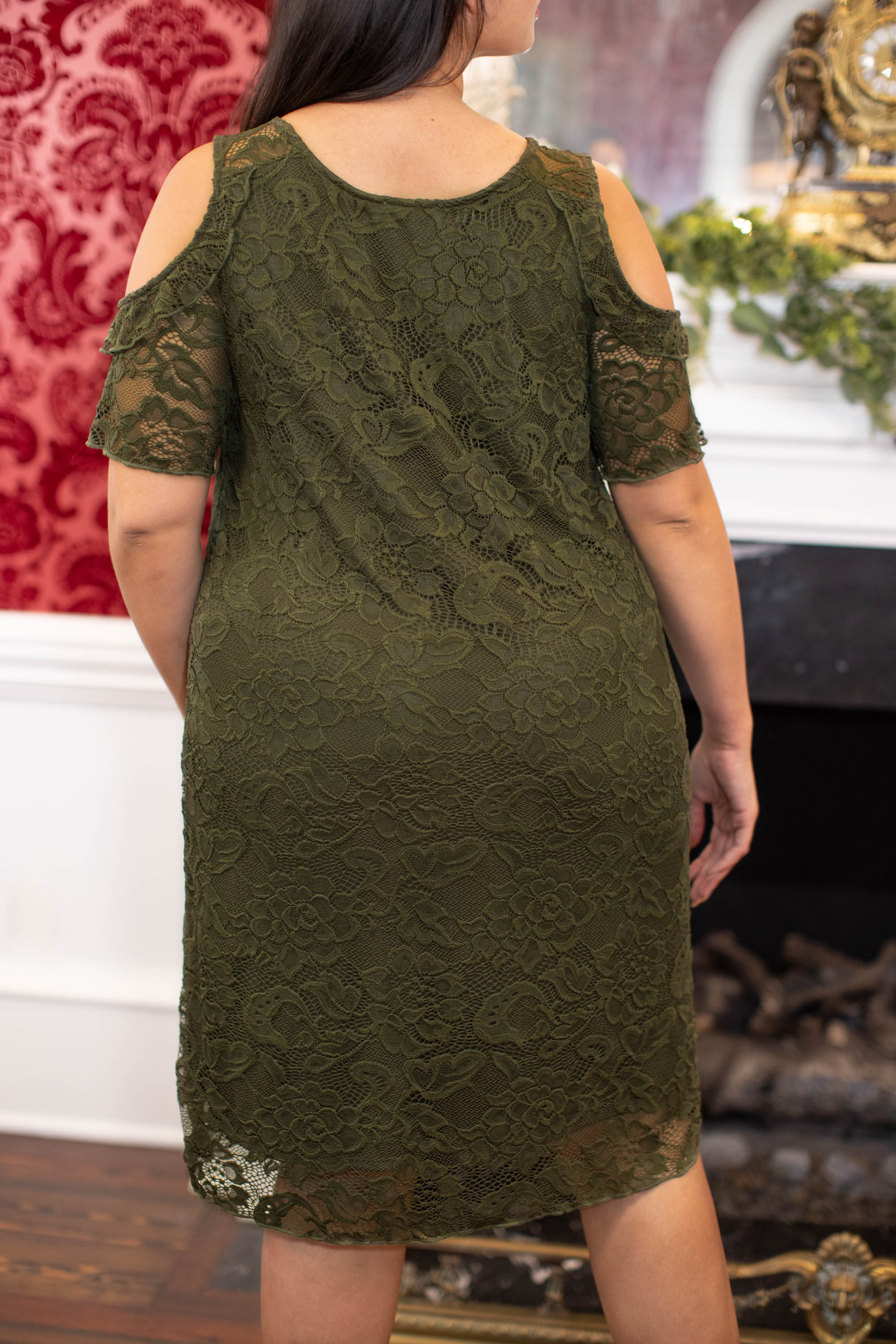 Once In A Lifetime Dress, Olive - Giverhouse