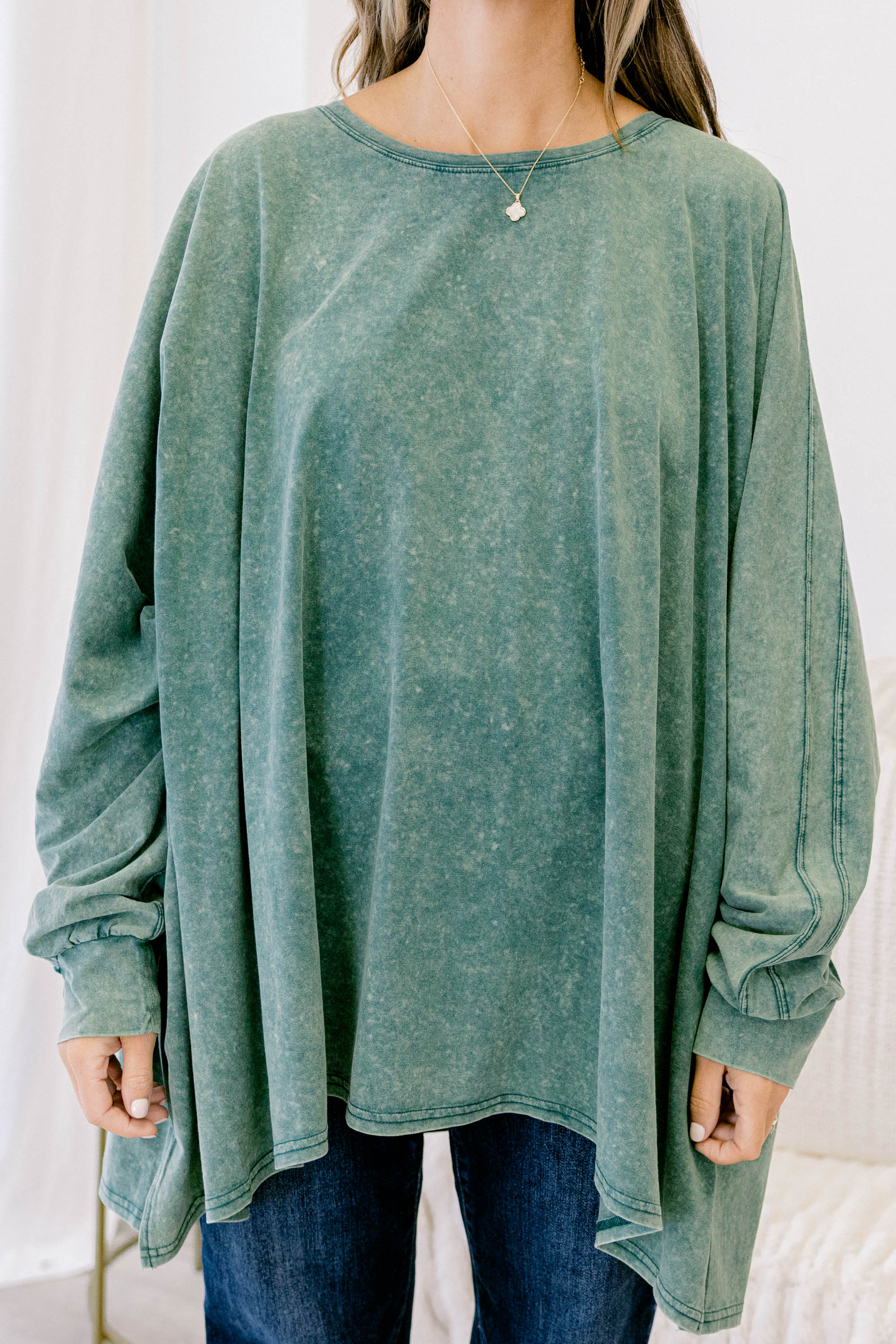 All So Nice Tunic, Green - Giverhouse
