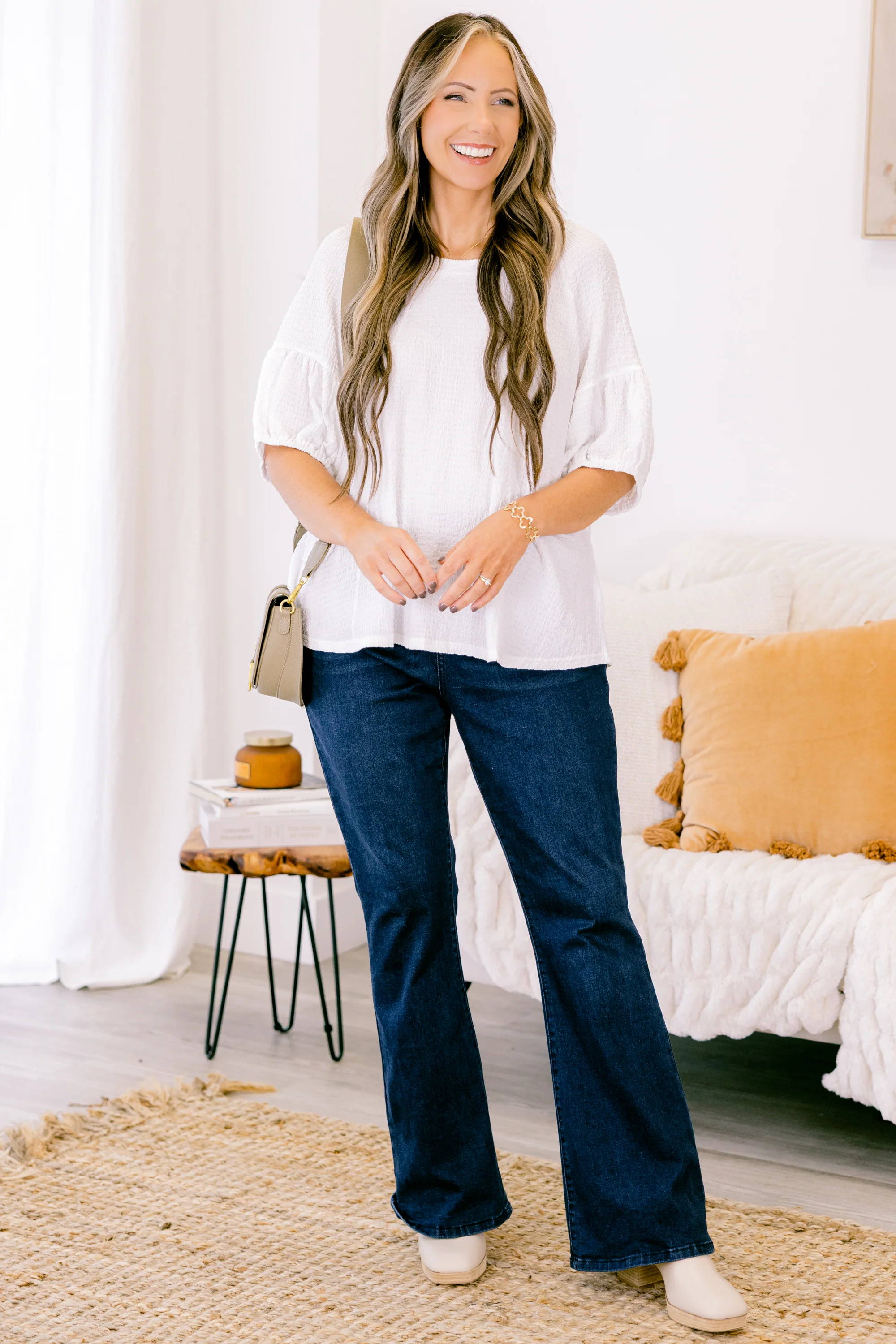 No Off Days Top, White - Giverhouse