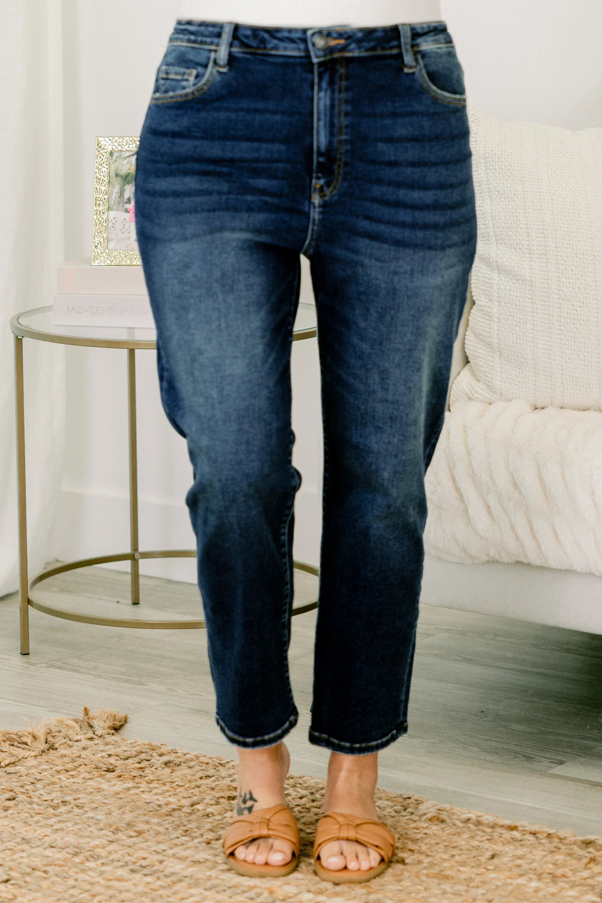 Just Like Fate Jeans, Dark Wash - Giverhouse