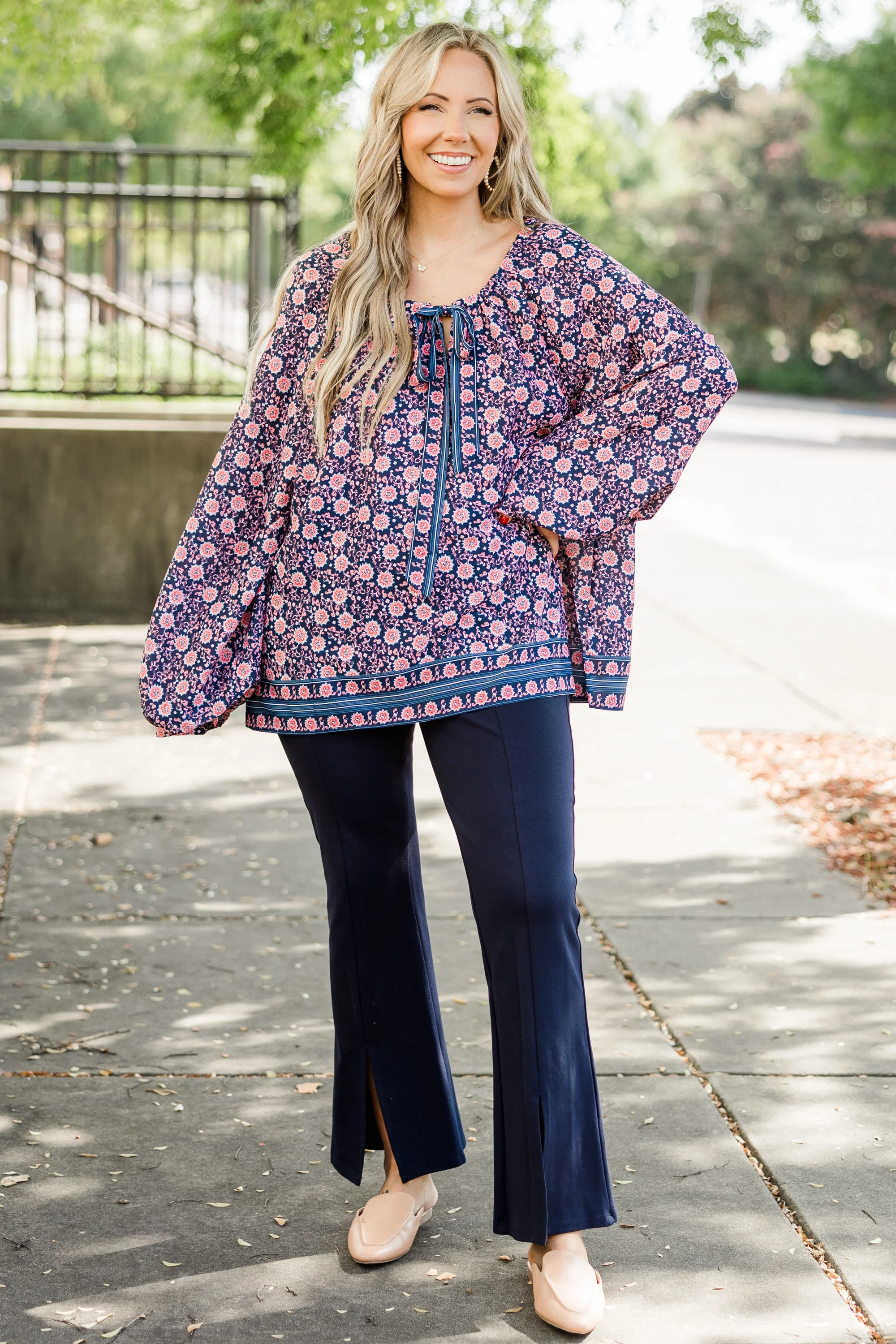 Like You Said Top, Navy - Giverhouse