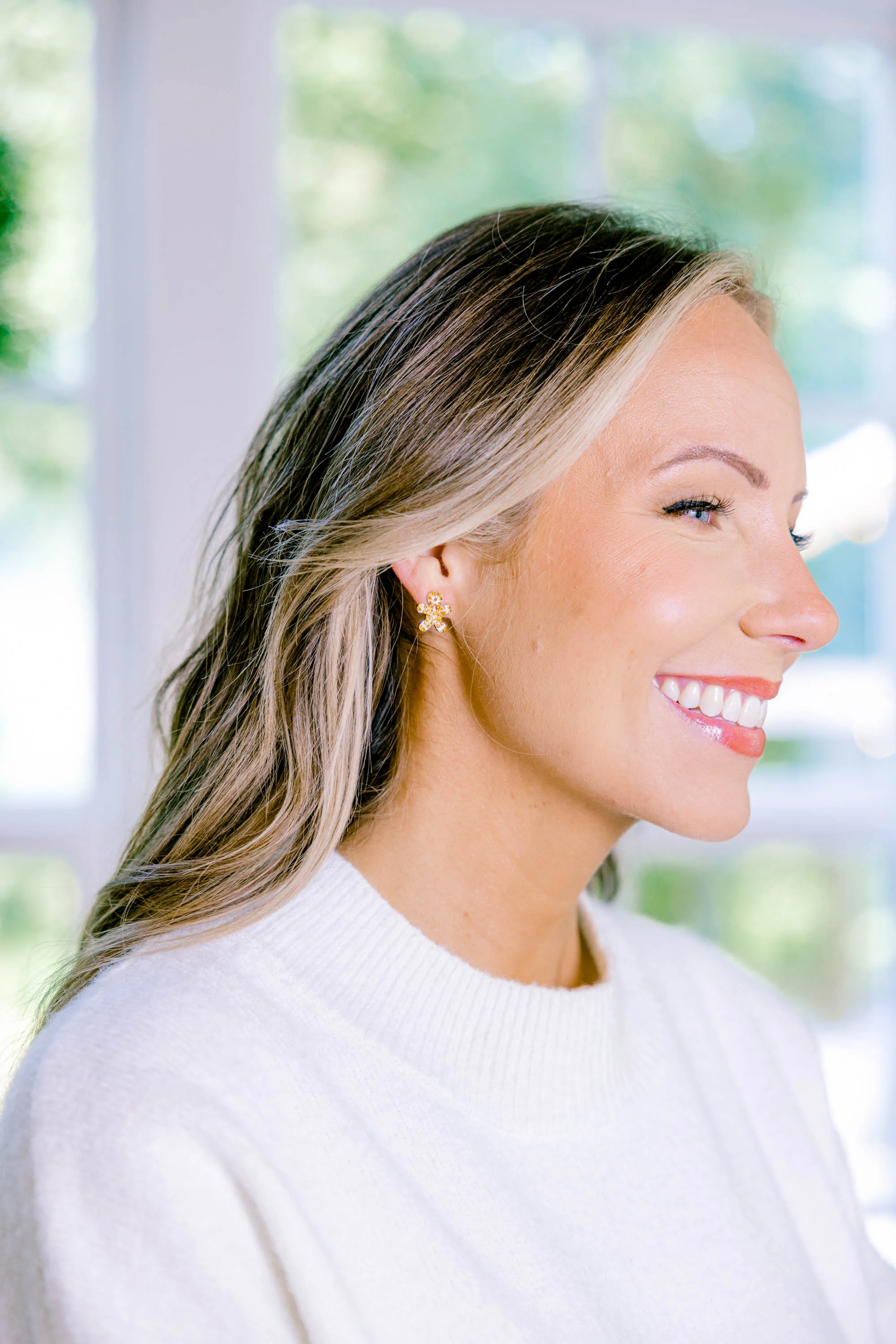 My Friend The Gingerbread Studs, Brown - Giverhouse