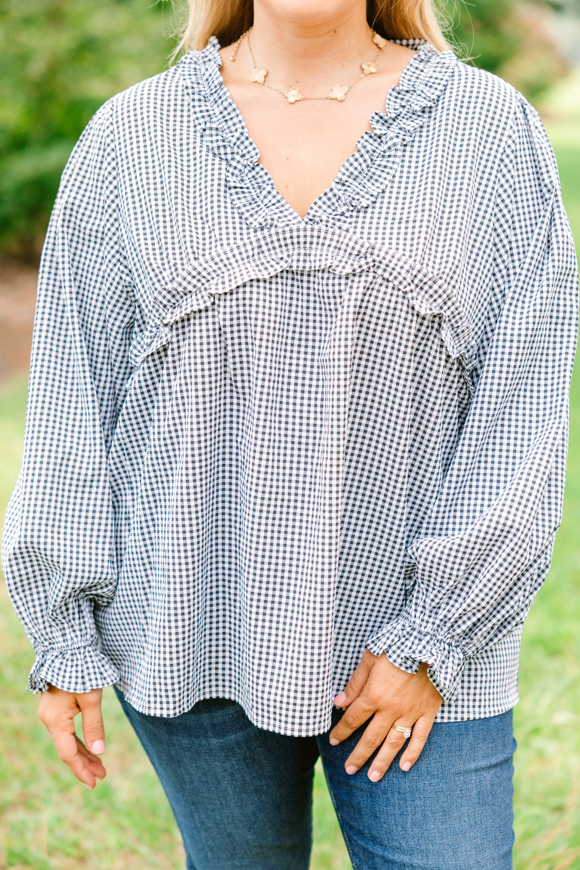 Sparkling Sunlight Top, Black - Giverhouse