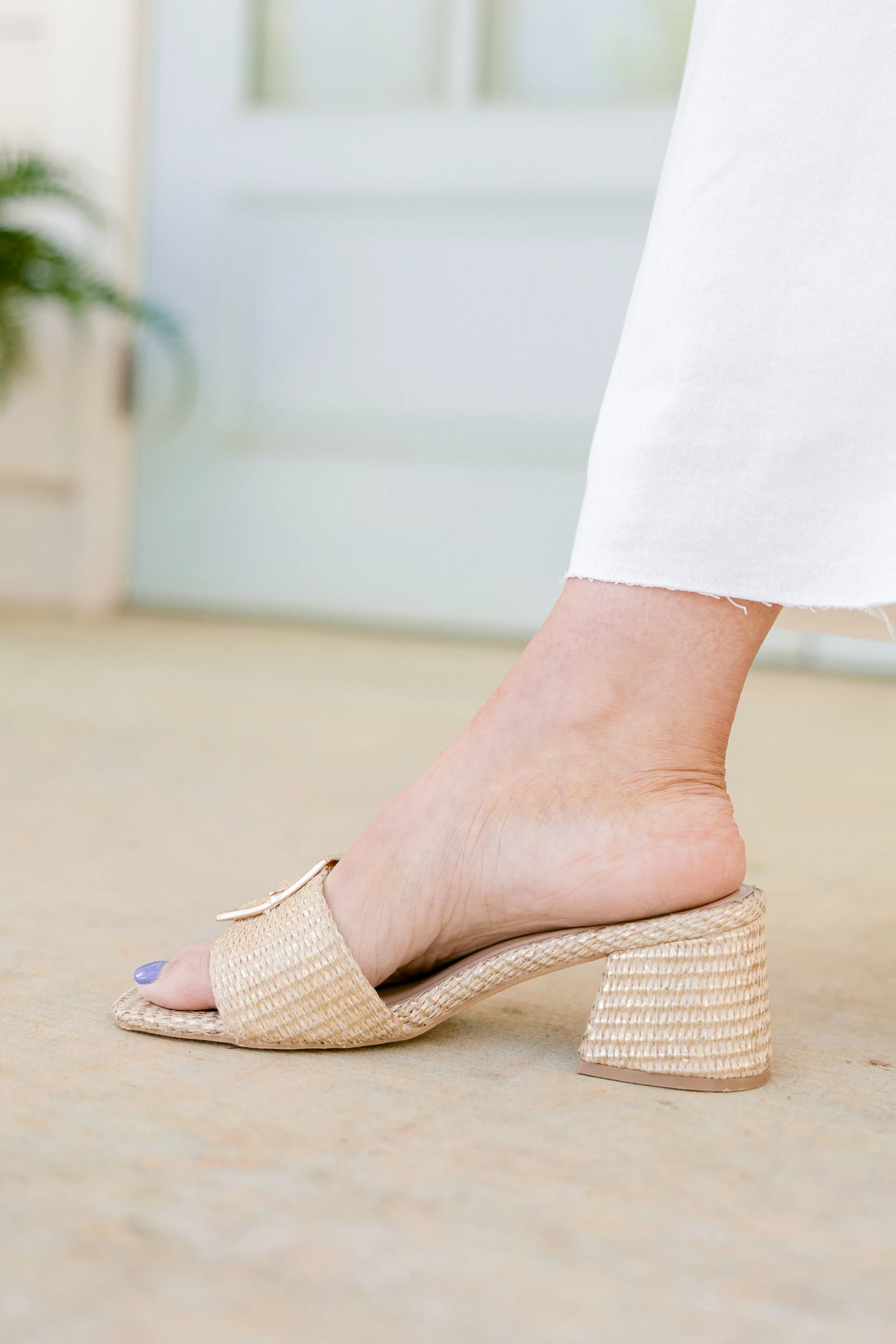 Said In Stride Heels, Gold - Giverhouse