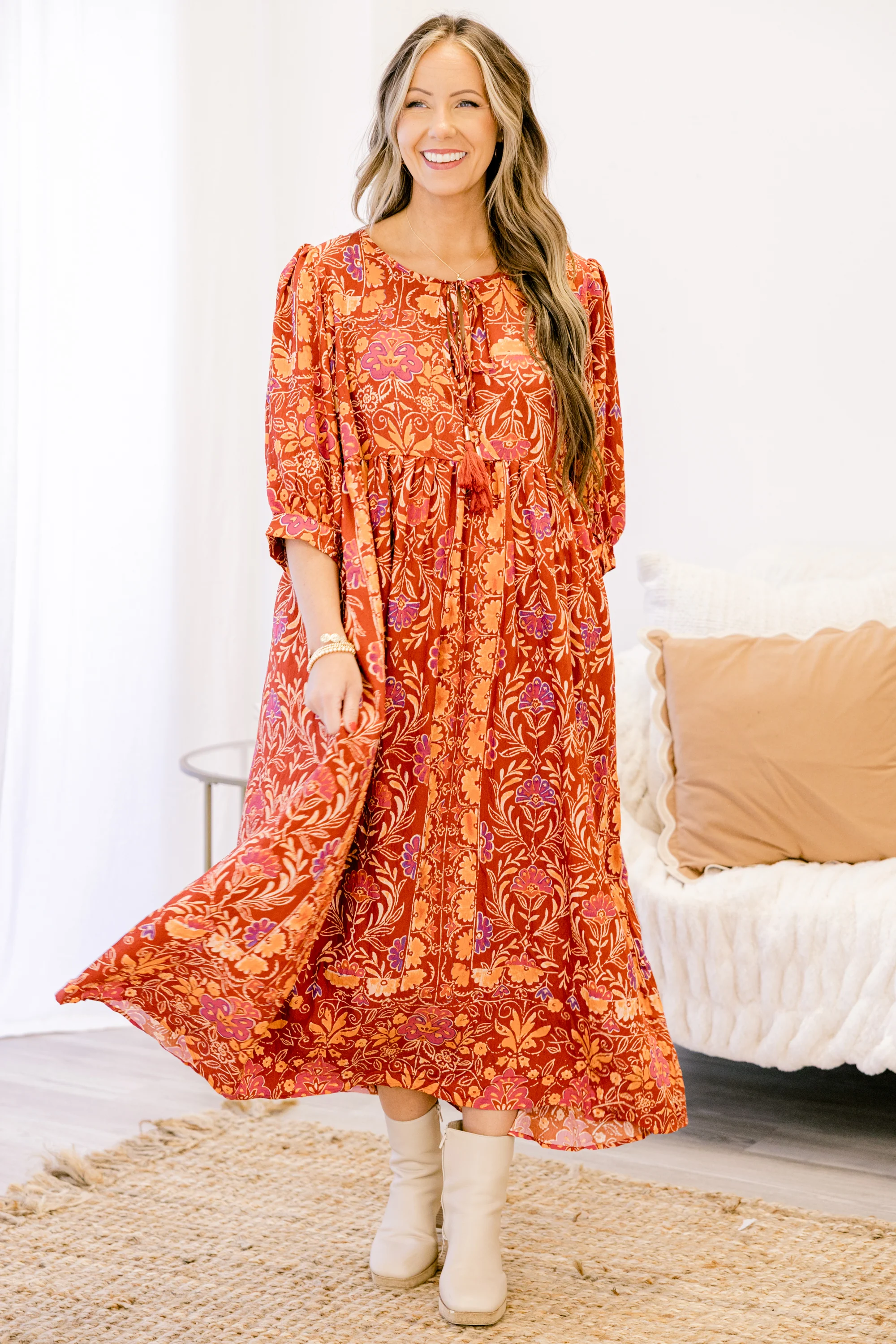 Hear Me Out Dress, Red - Giverhouse