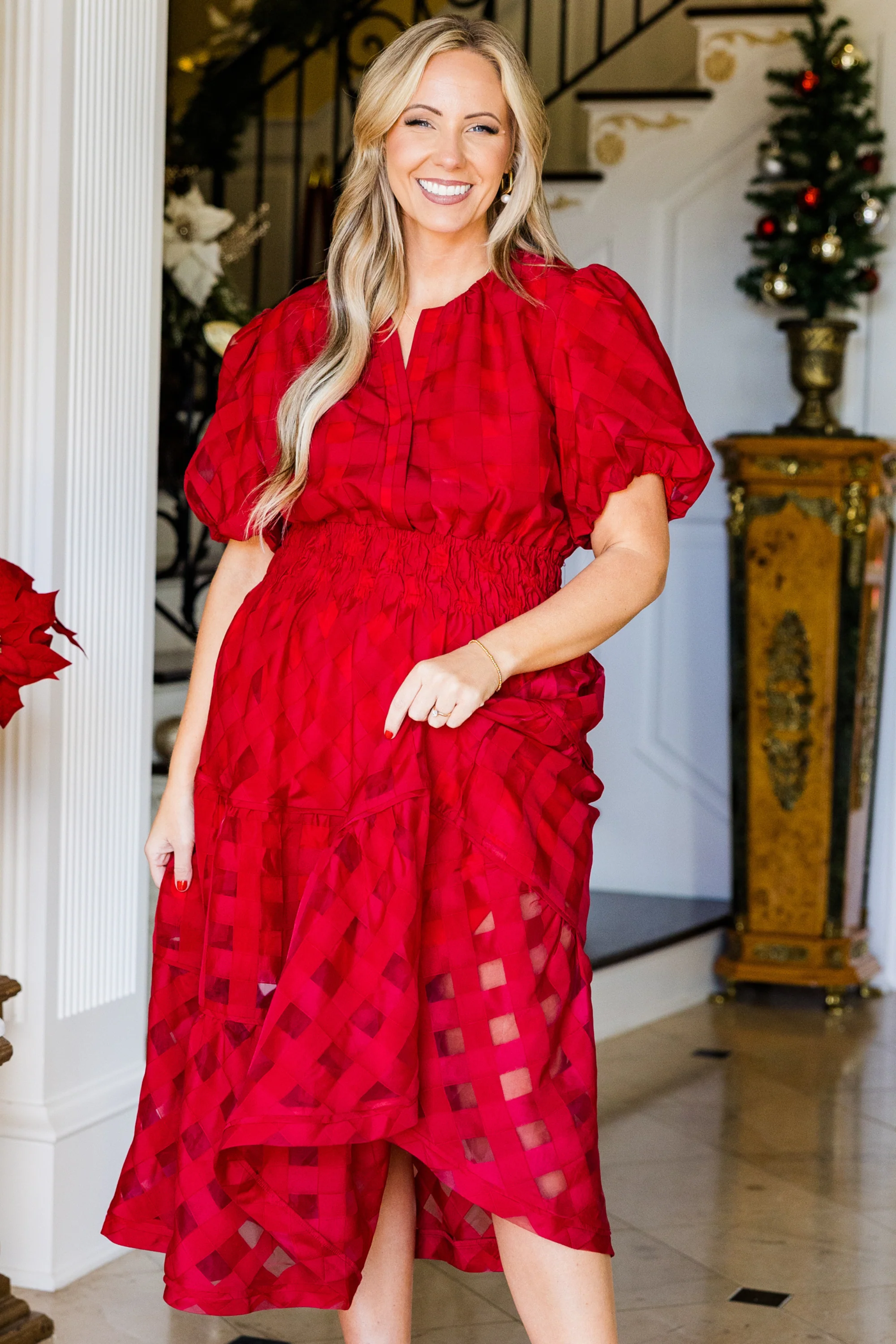 Just Because Dress, Bordeaux - Giverhouse