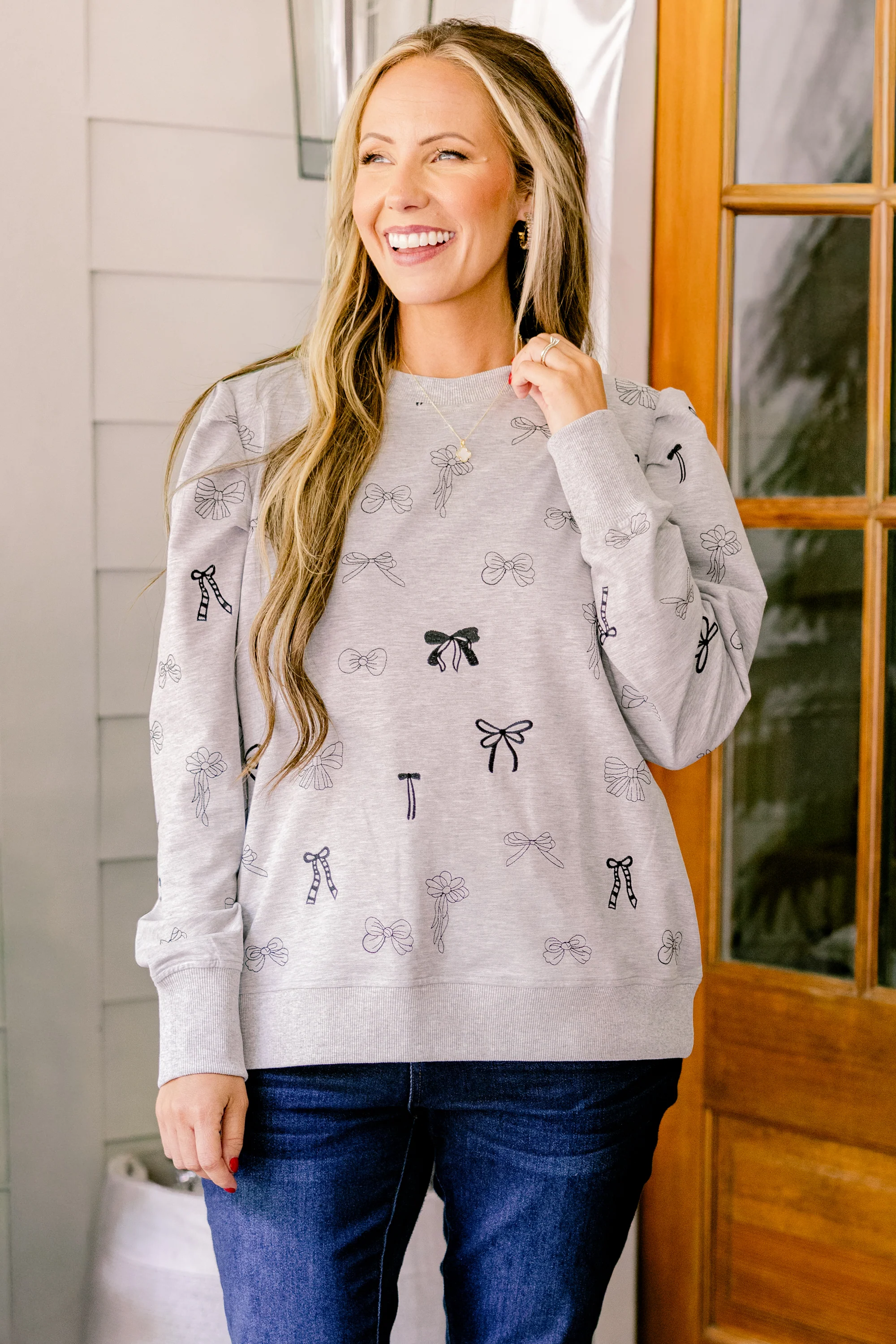 Only Getting Better Pullover, Gray - Giverhouse