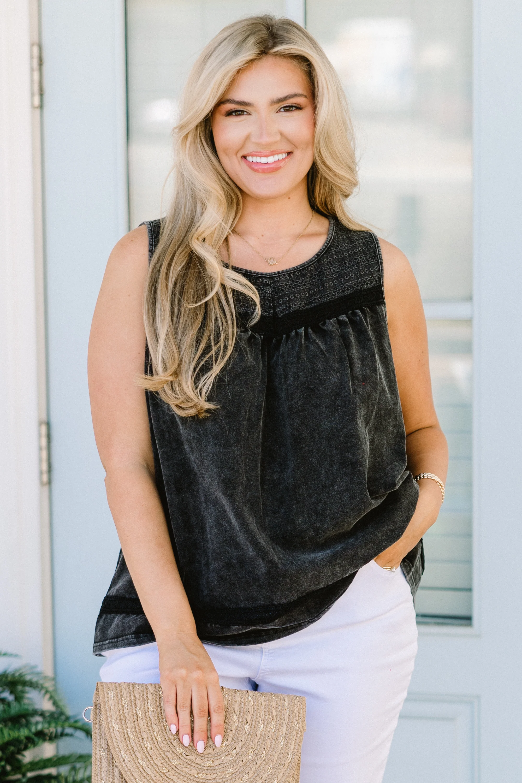 We'll Get Better Top, Black - Giverhouse