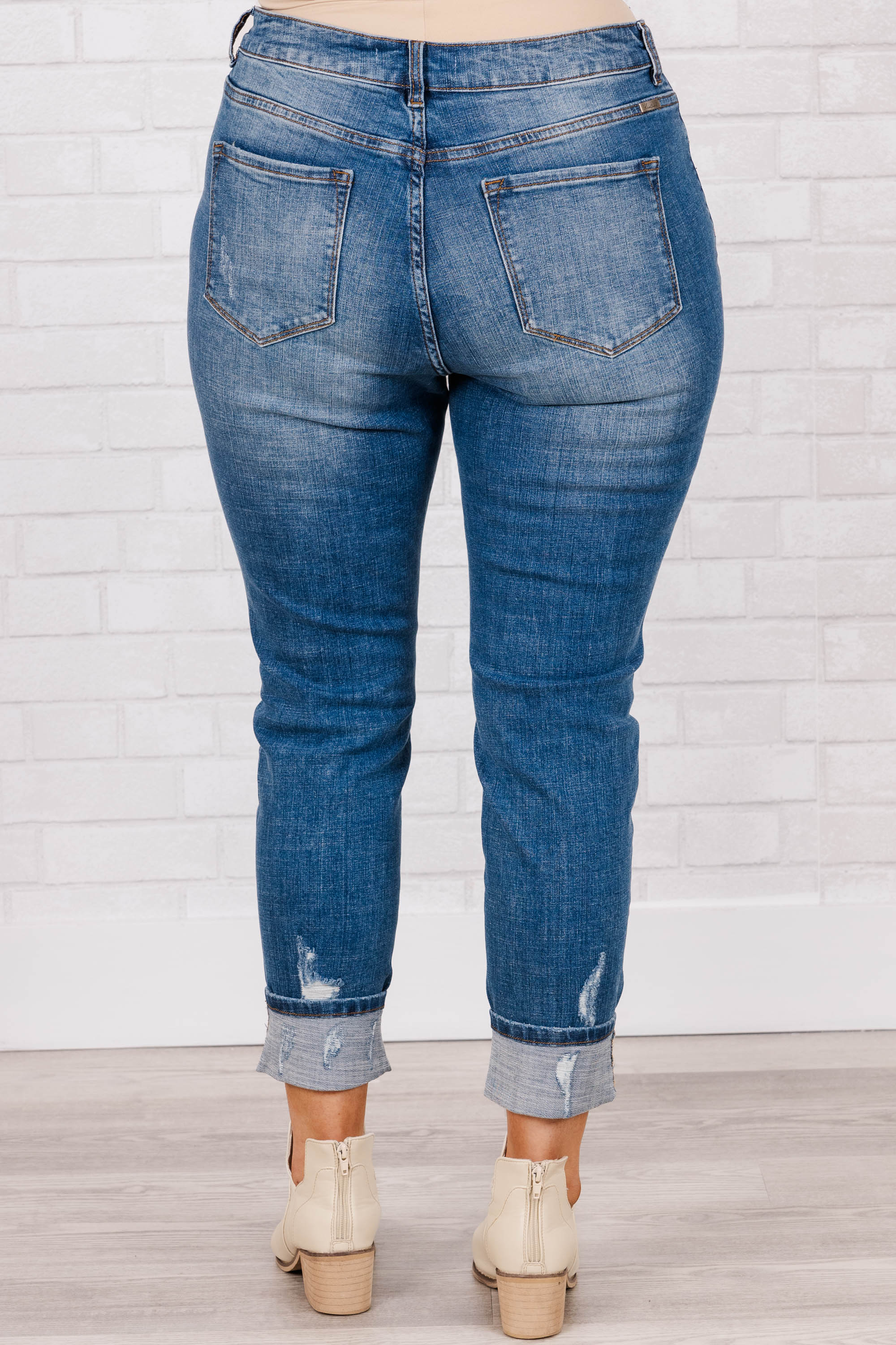 Blue My Mind Skinny Jeans, Medium Wash - Giverhouse