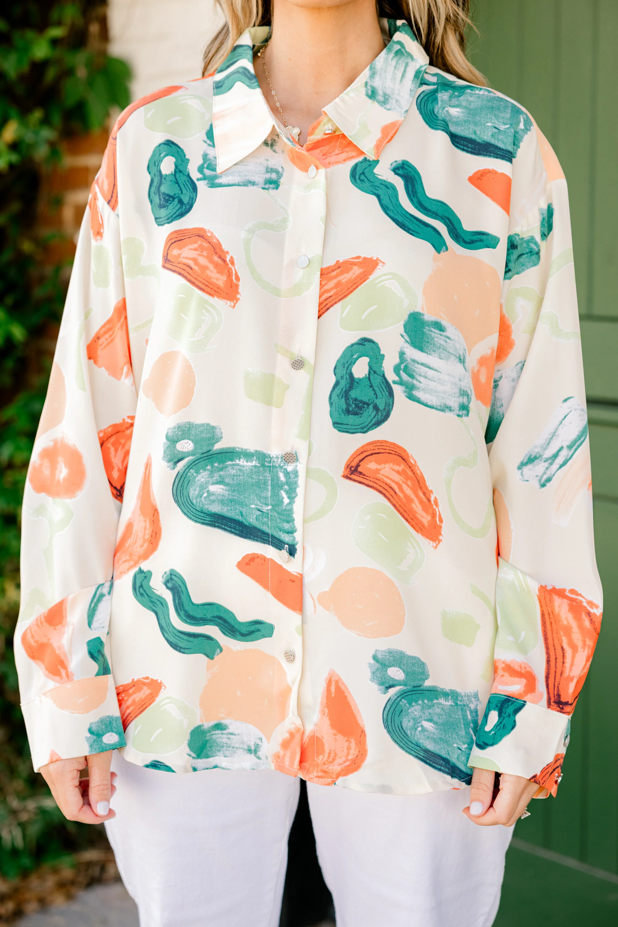 I Can See Your Halo Top, Red Multi - Giverhouse