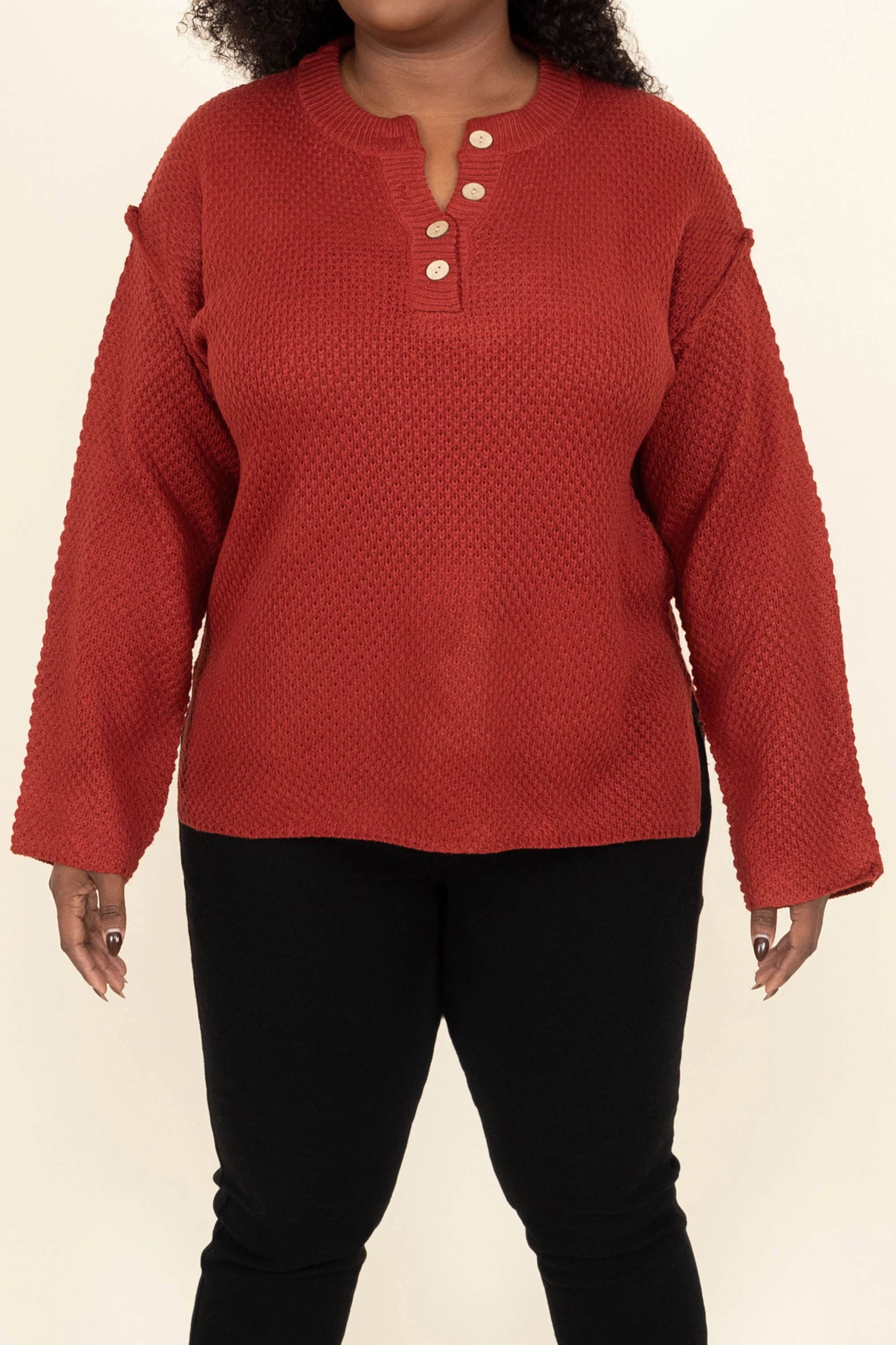 Leave A Clue Top, Red - Giverhouse