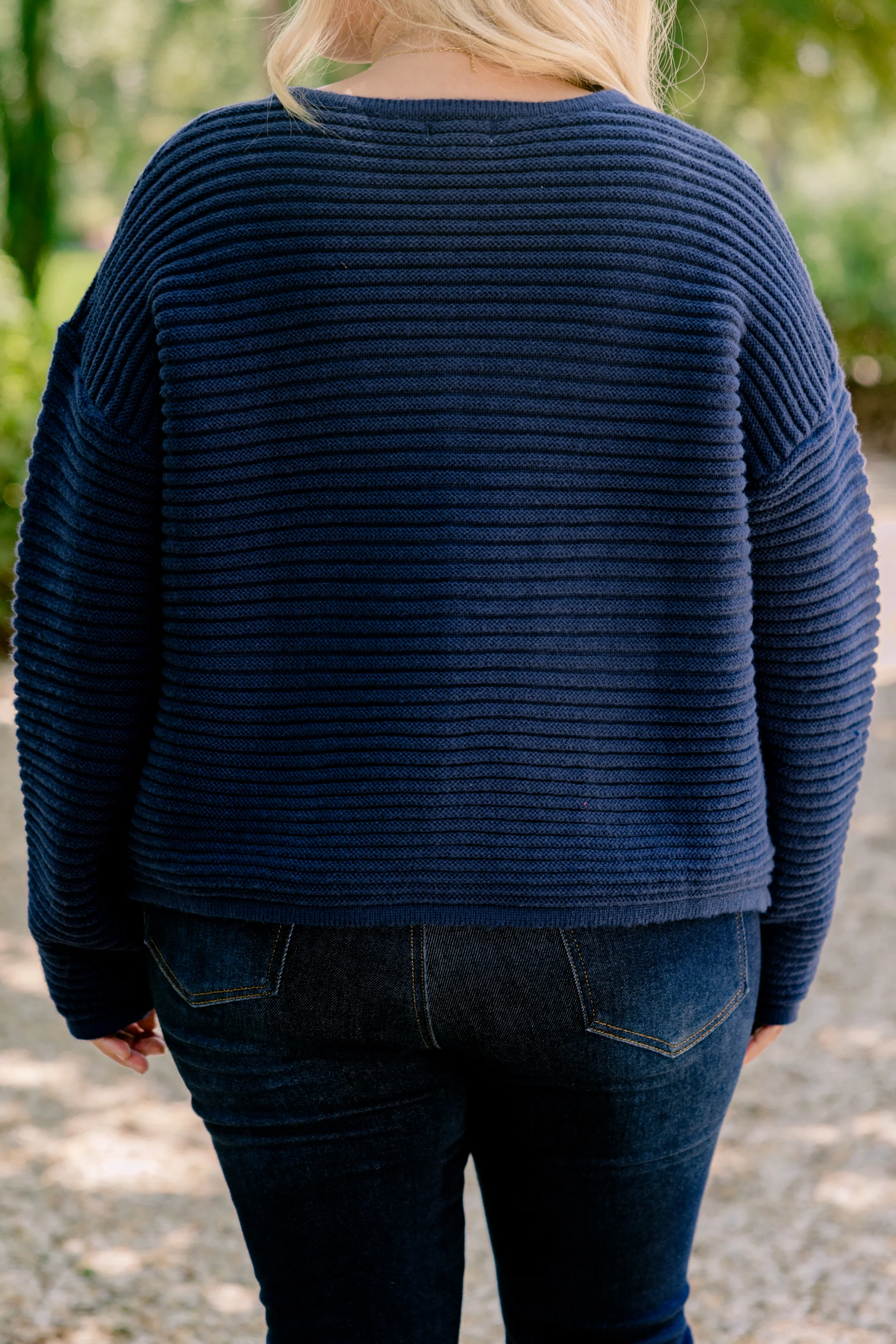 Path To Greatness Cardigan, Navy - Giverhouse