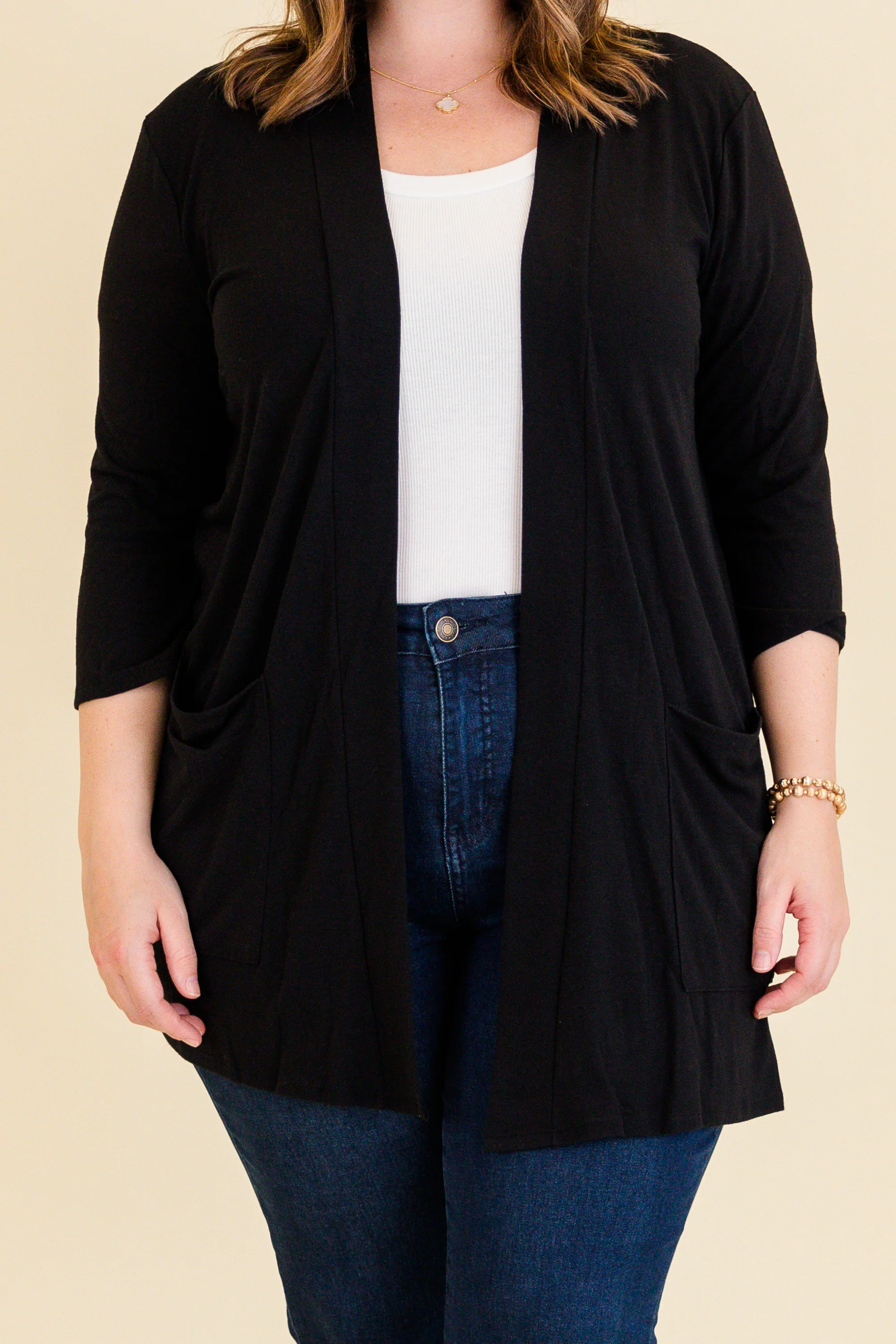 This Weather Cardigan, Black - Giverhouse