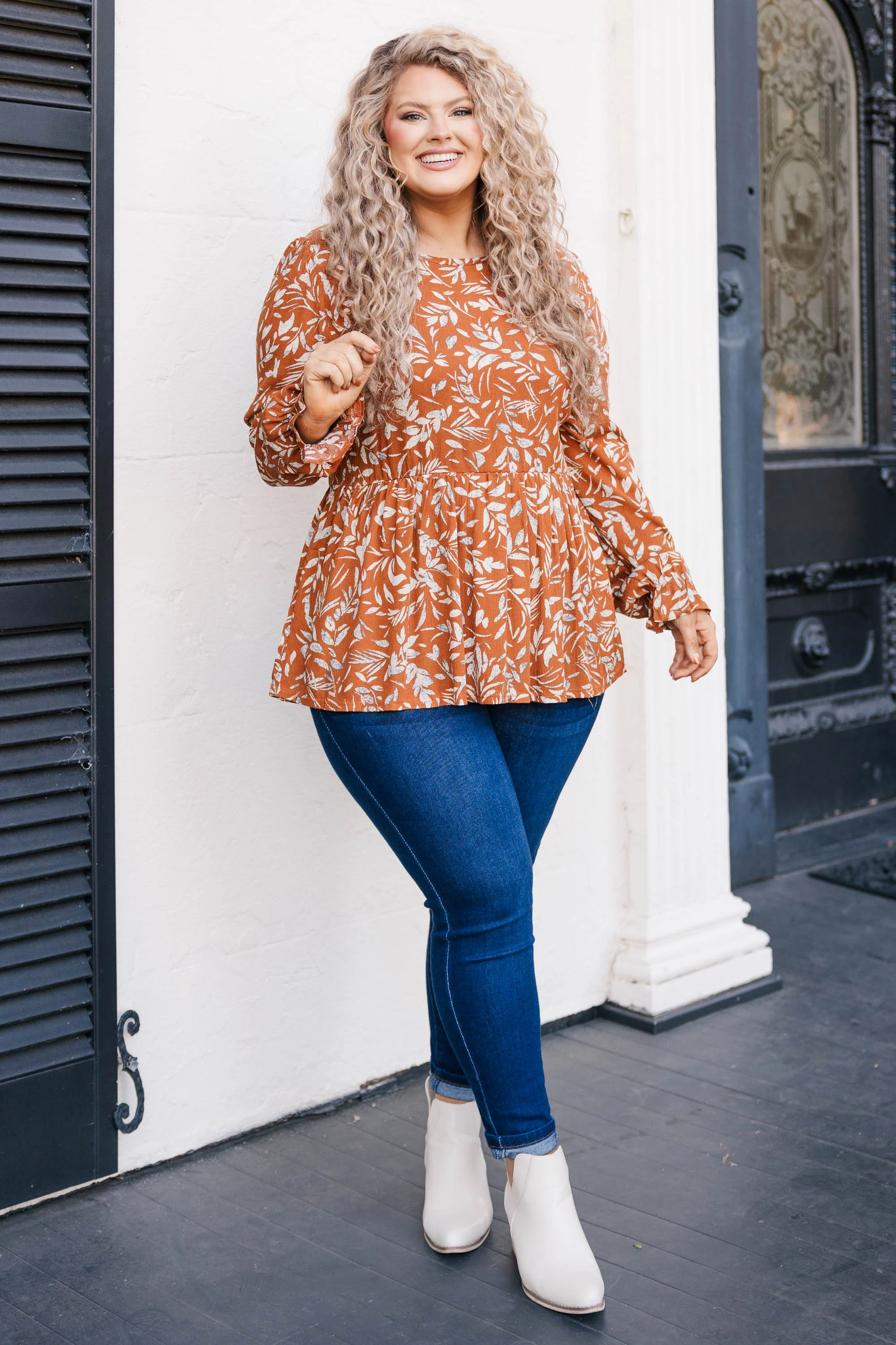 A Pure Heart Top, Rust - Giverhouse