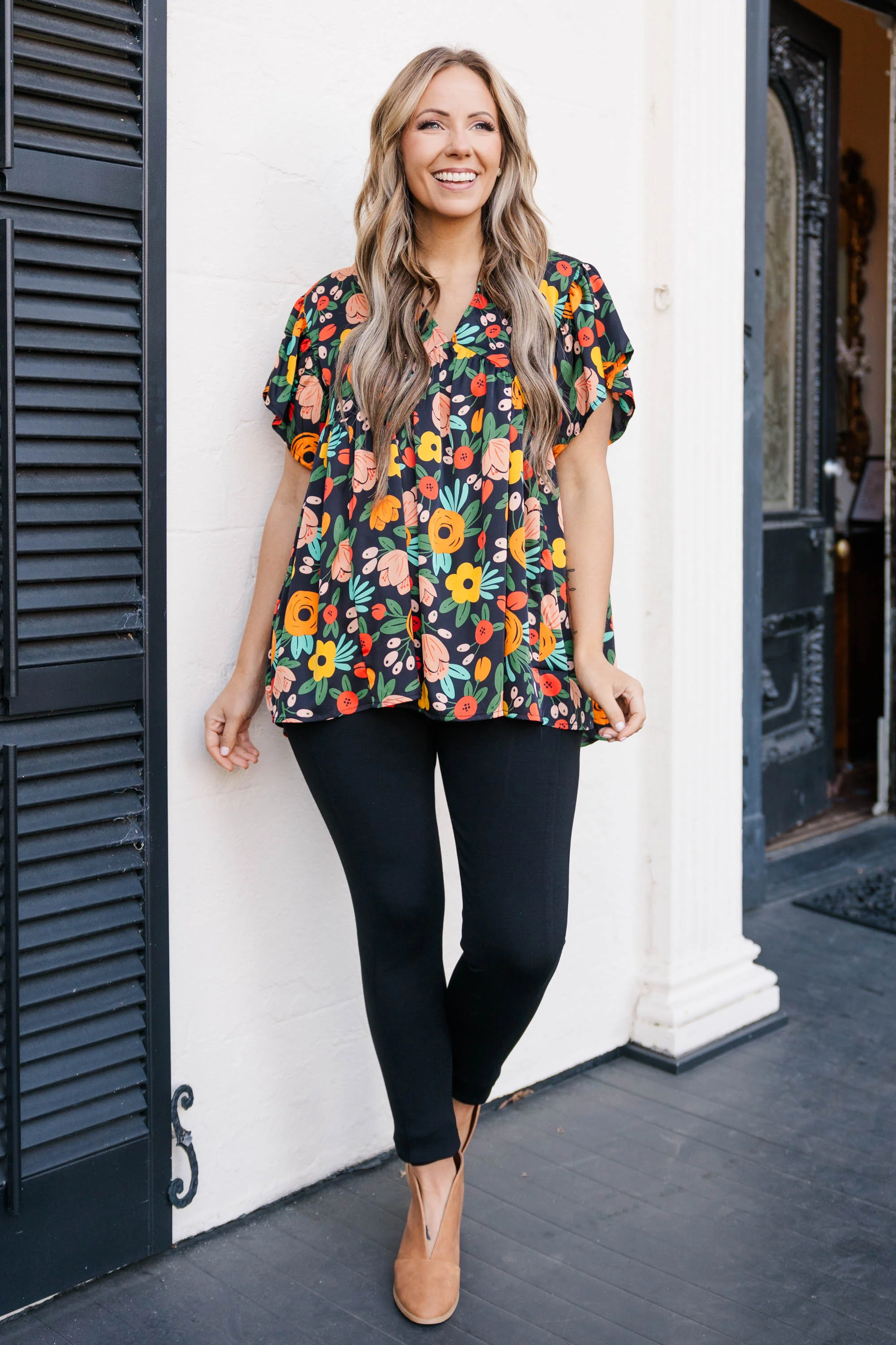 Rosie Top, Black - Giverhouse