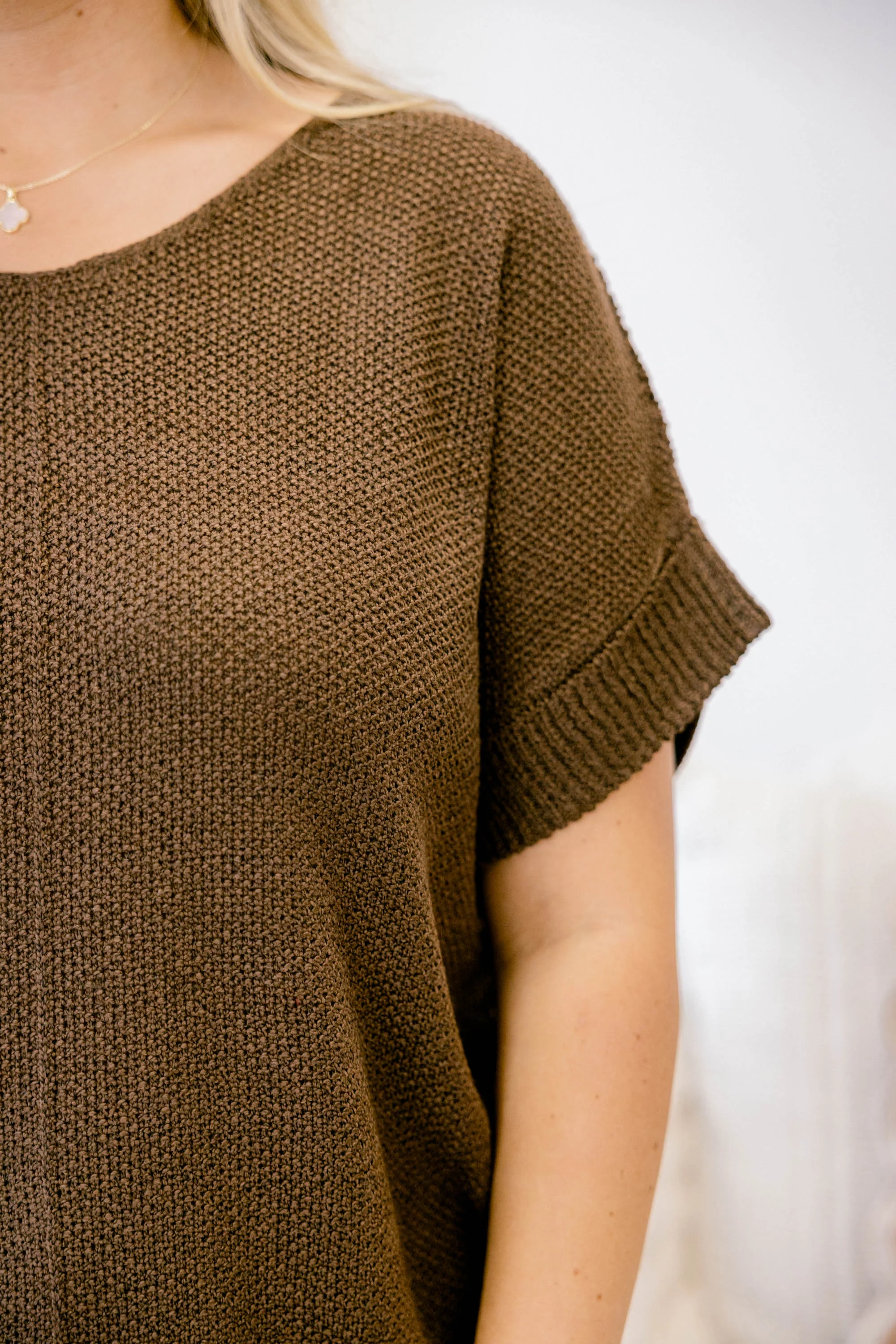 Feels Like The Moment Sweater, Brown - Giverhouse