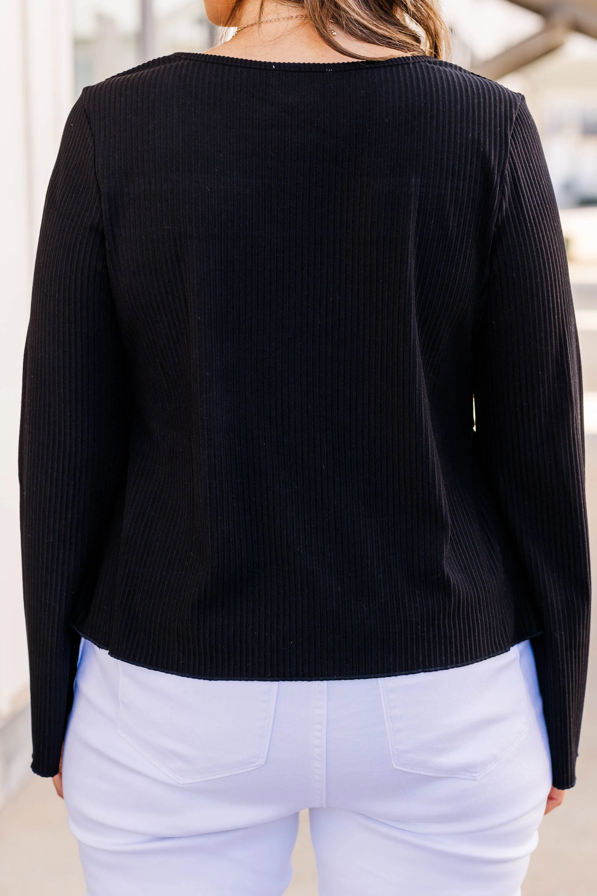 Carry Forward Top, Black - Giverhouse