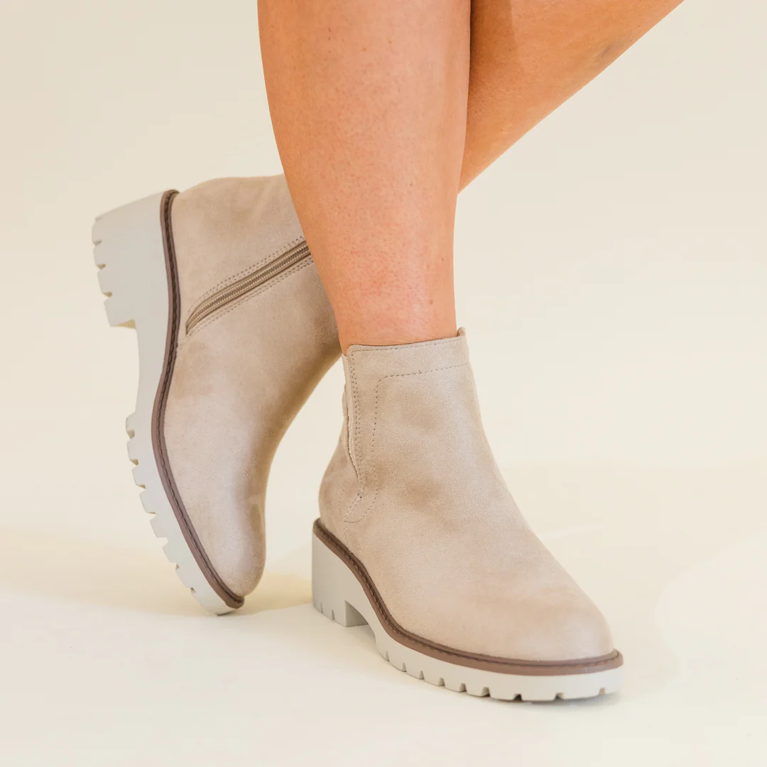 Bet Your Boots Booties, Wheat - Giverhouse