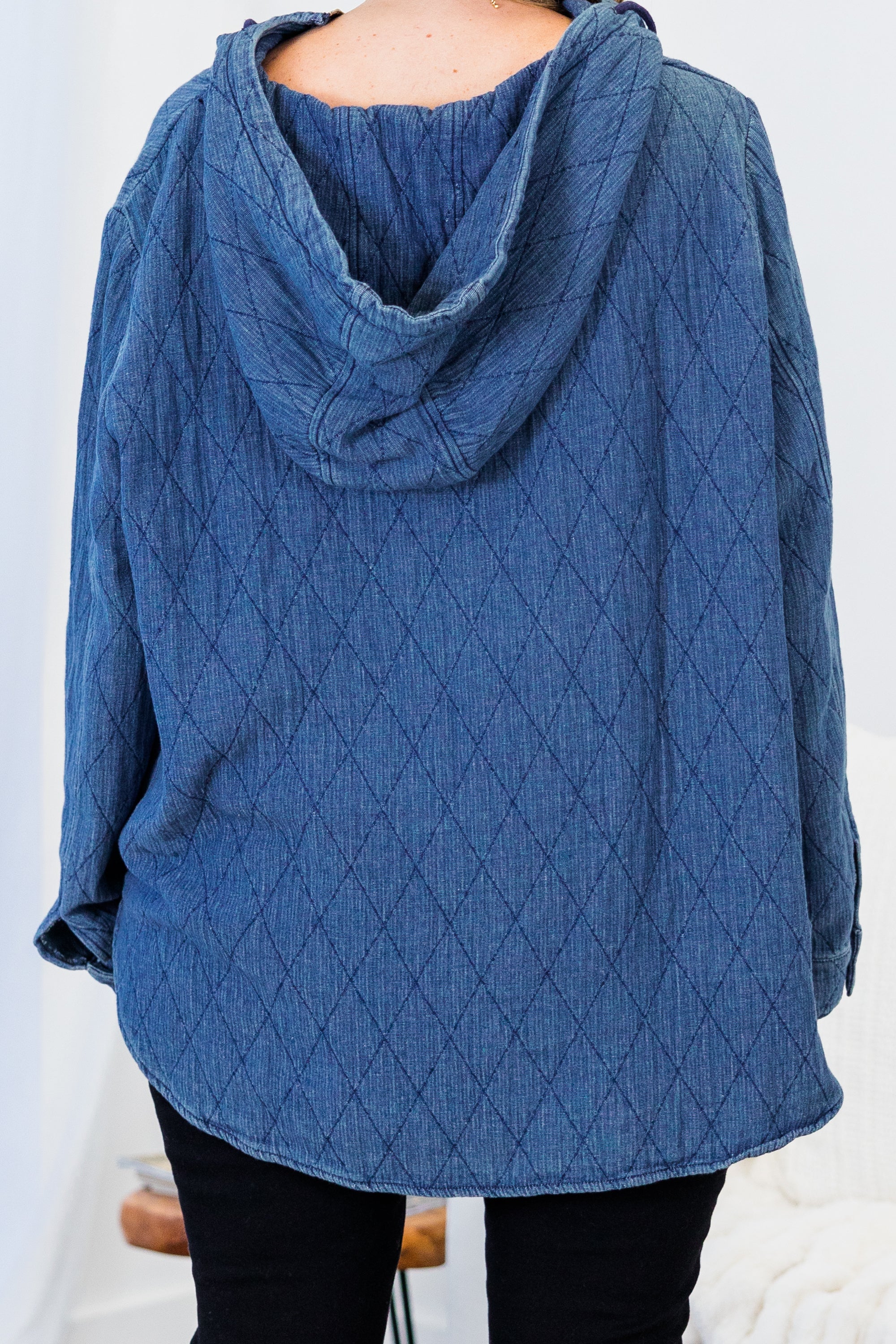 Cozy In Carolina Hoodie, Blue - Giverhouse