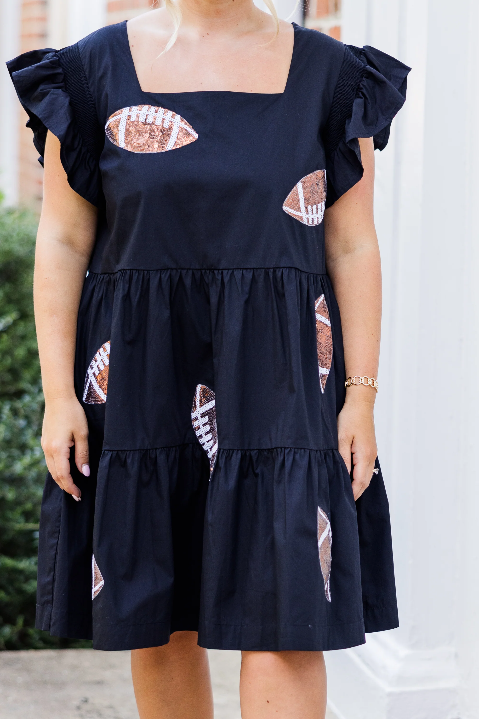 Home Game Win Dress, Black - Giverhouse