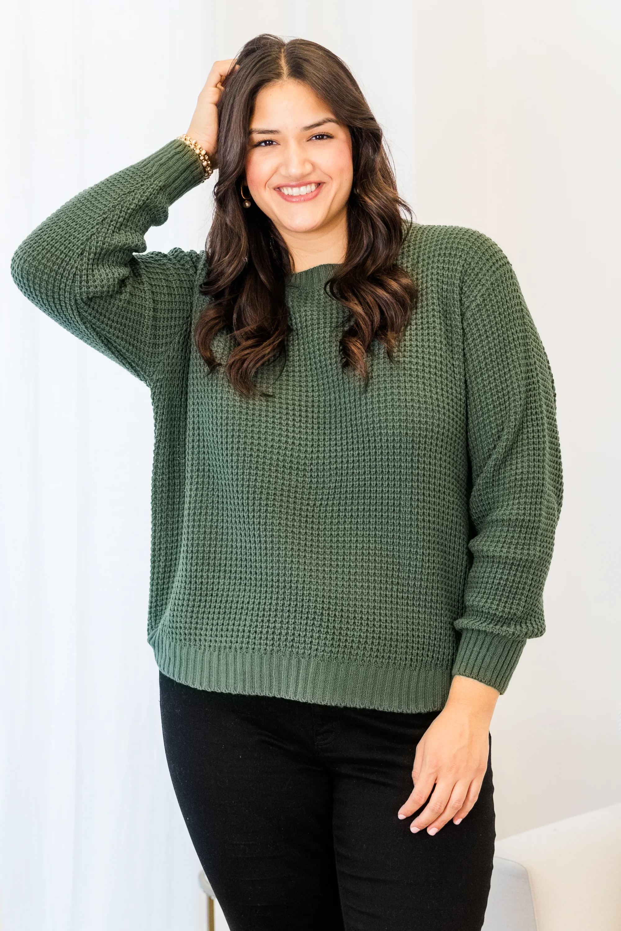 Breezy Weather Sweater, Ash Jade - Giverhouse