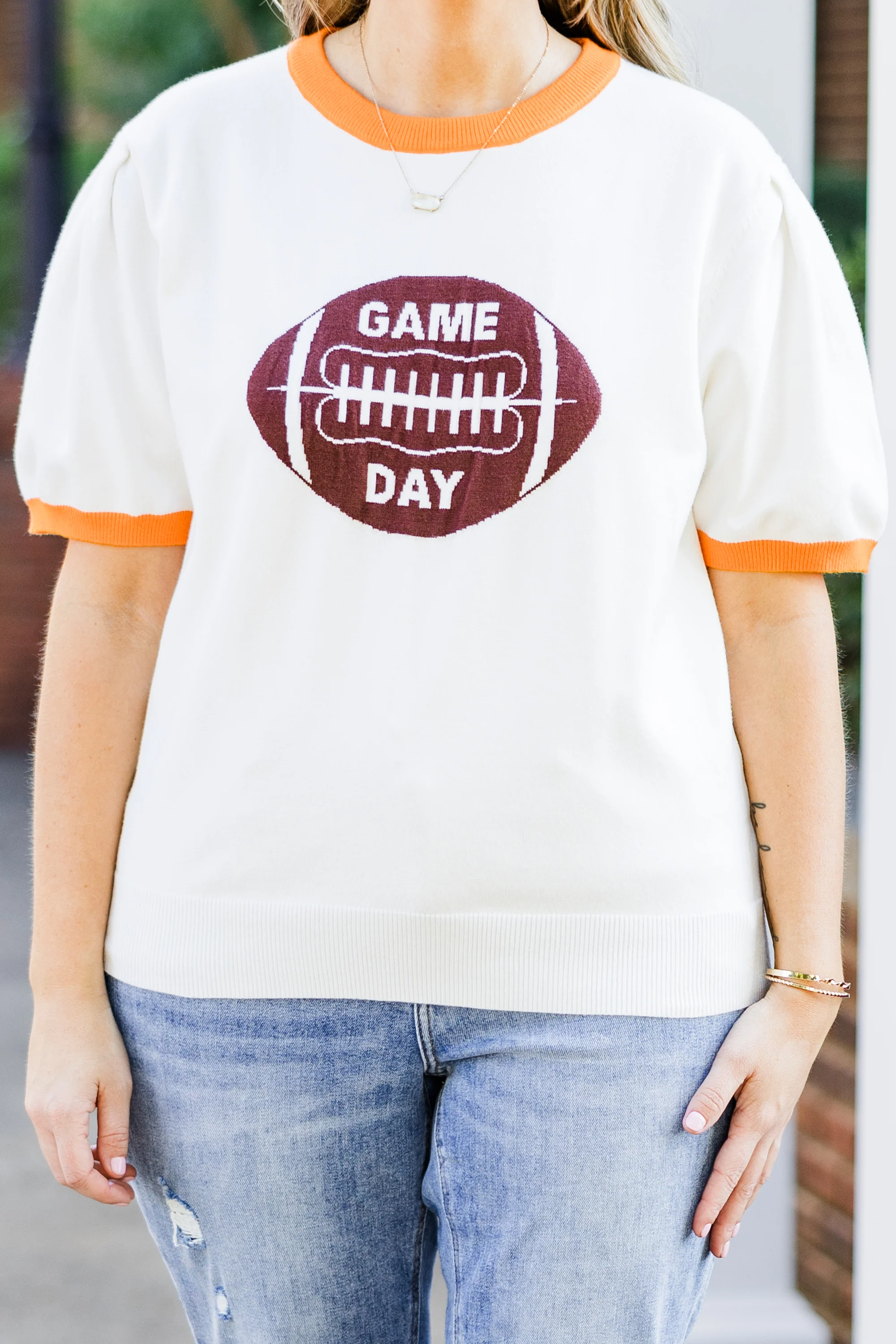 I Wear It With Pride Top, Orange - Giverhouse