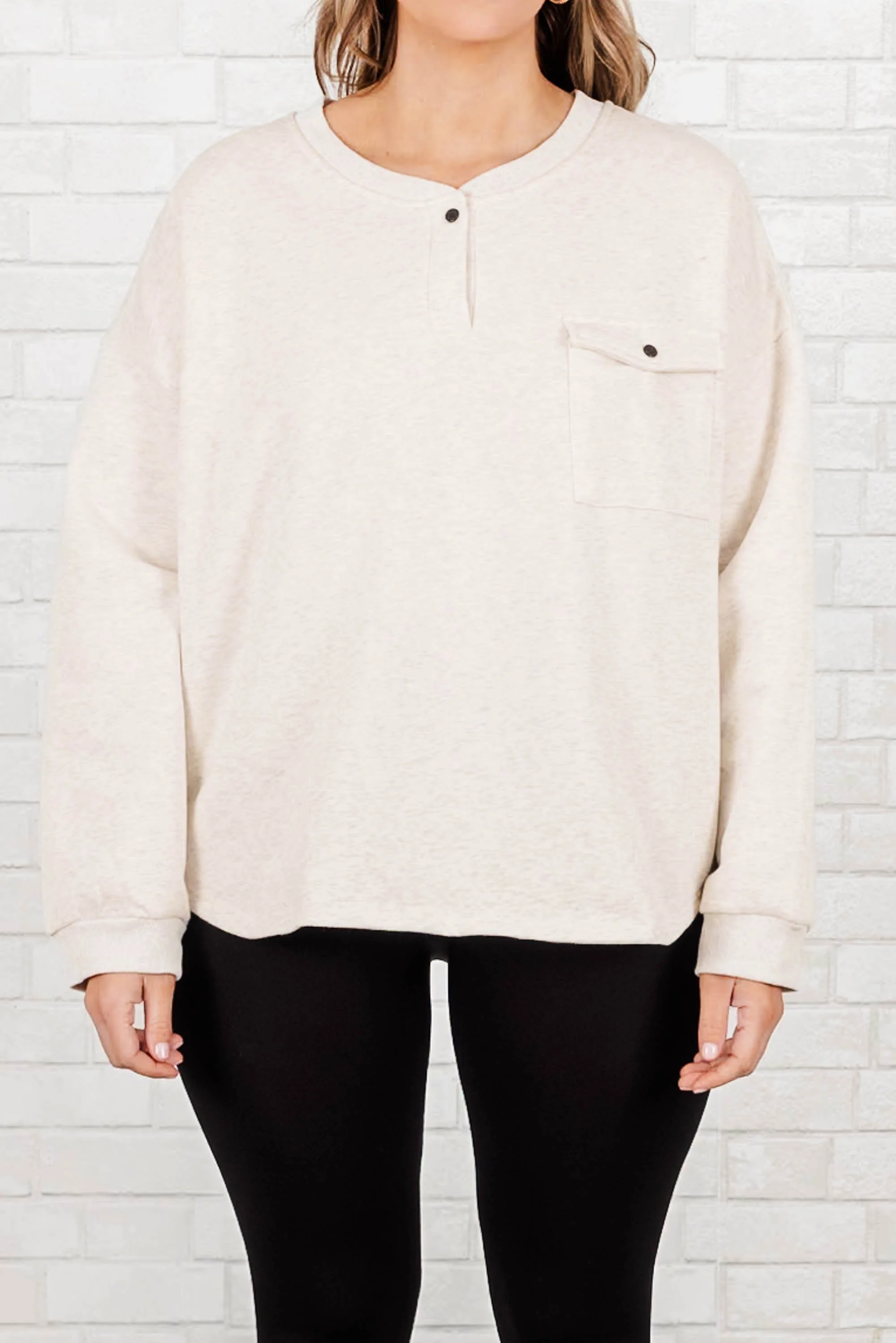 Wandered Off Sweater, Oatmeal - Giverhouse