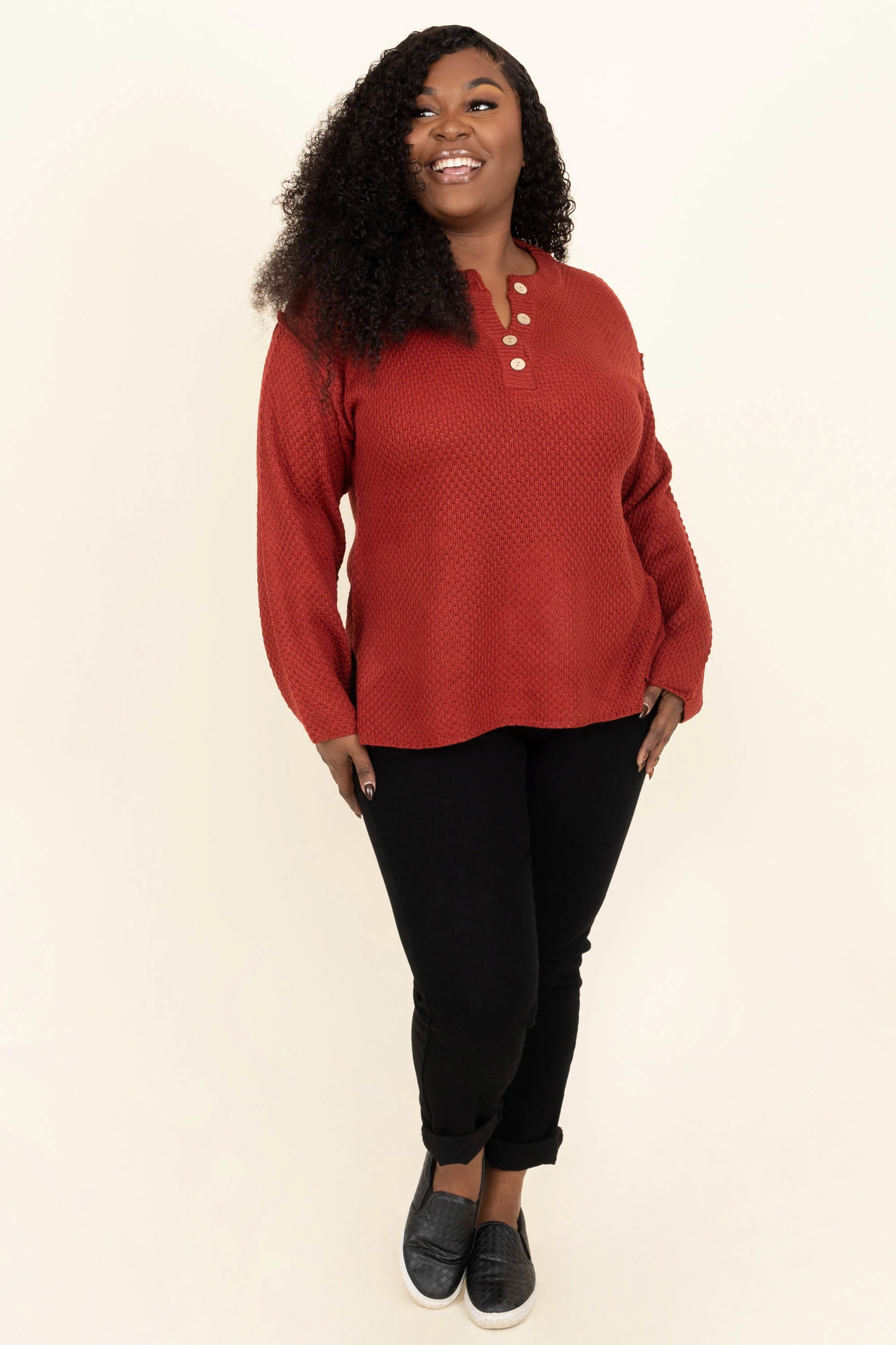 Leave A Clue Top, Red - Giverhouse