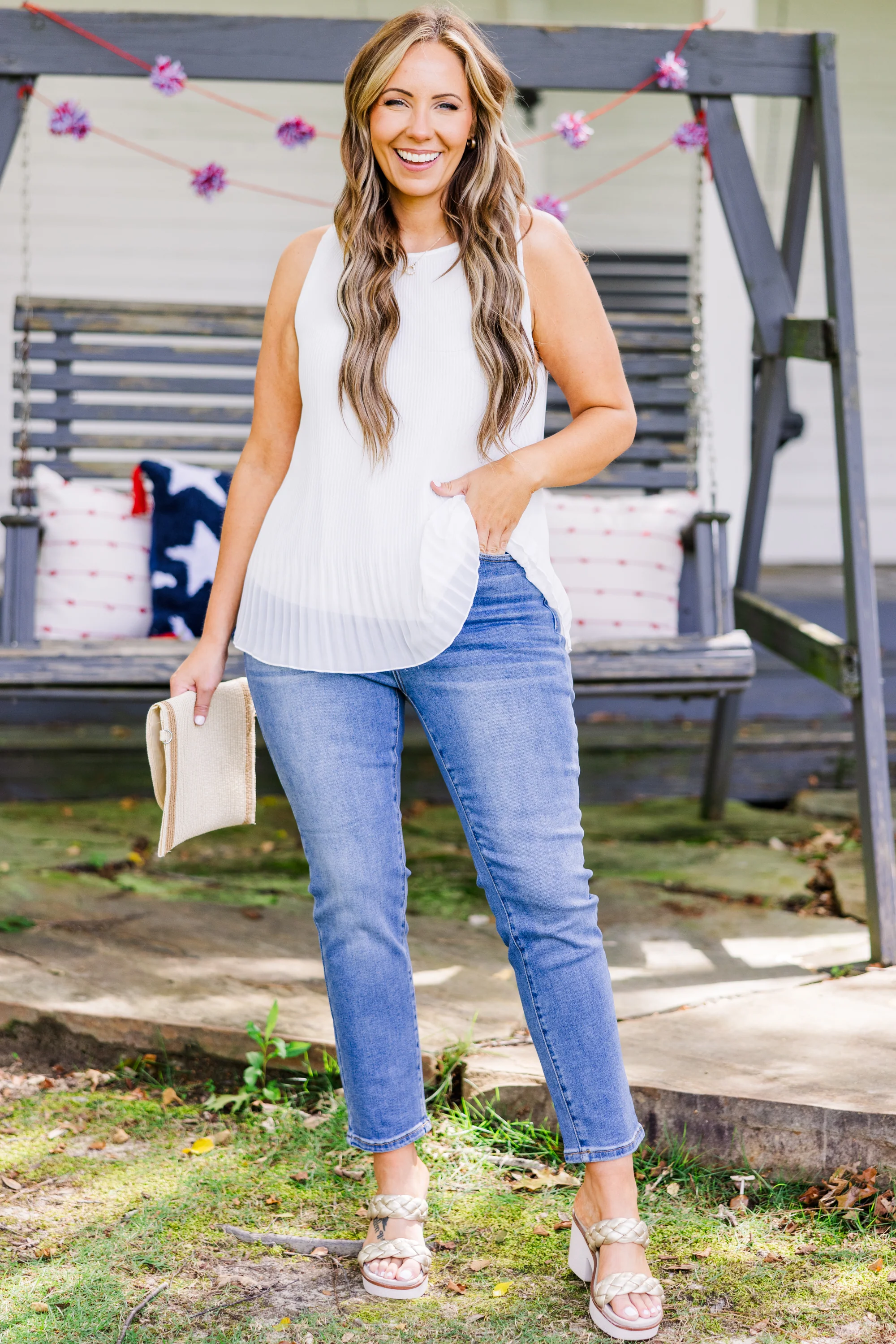 Destined For You Top, White - Giverhouse