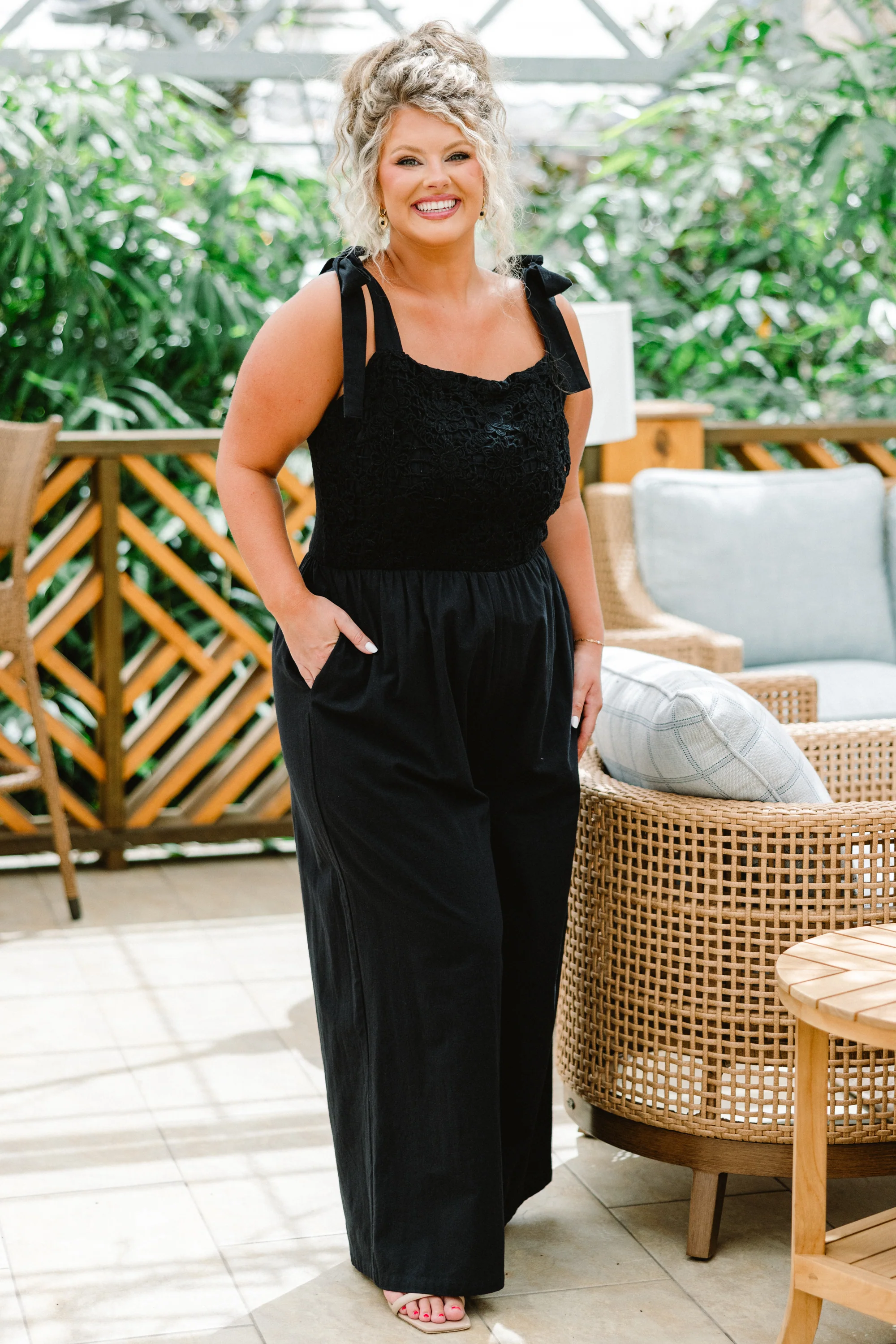 Let's Dance Tonight Jumpsuit, Black - Giverhouse