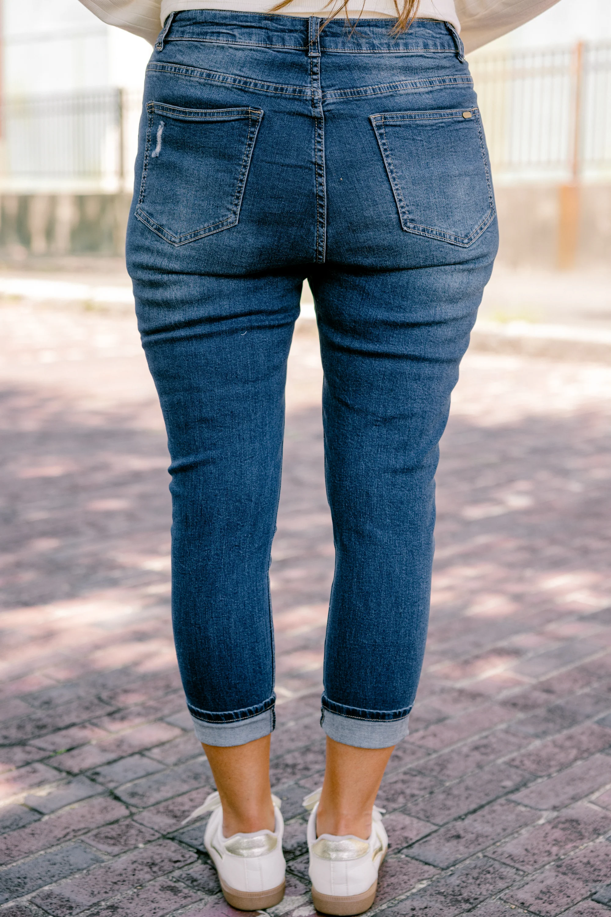 Leaving With This Jeans, Dark Wash - Giverhouse