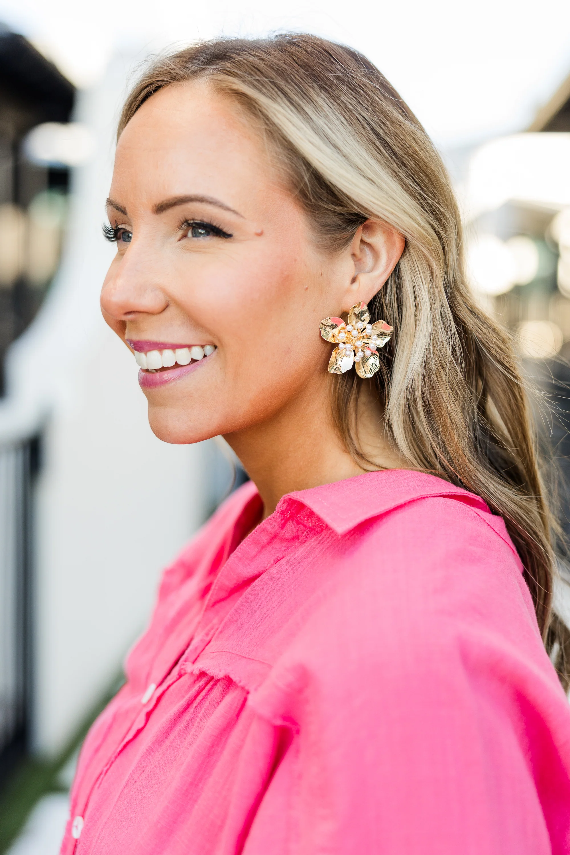 Paradise Breeze Earrings, Gold - Giverhouse