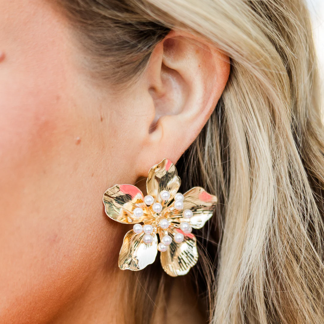 Paradise Breeze Earrings, Gold - Giverhouse