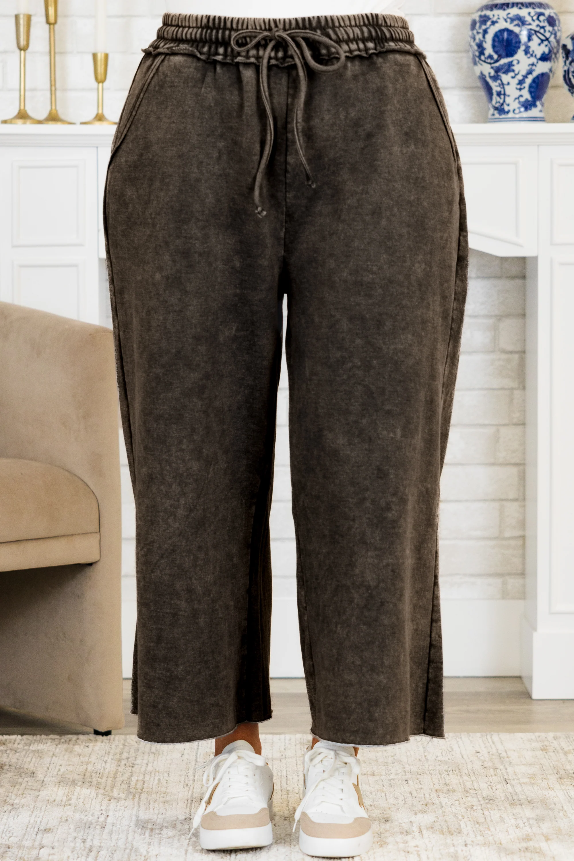 Sunday Scaries Sweatpants, Ash Black - Giverhouse