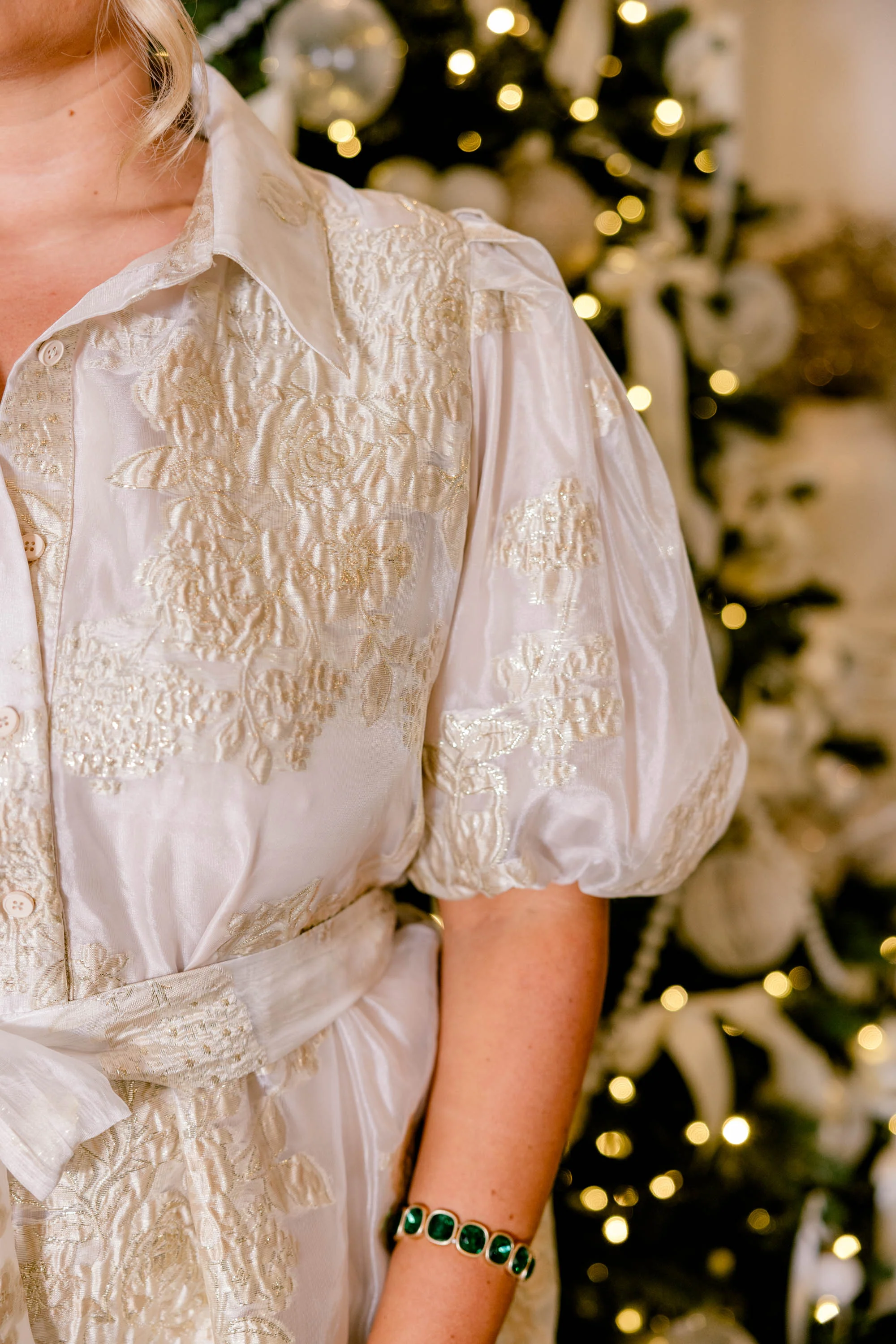 Glamorous Gaze Dress, Gold - Giverhouse