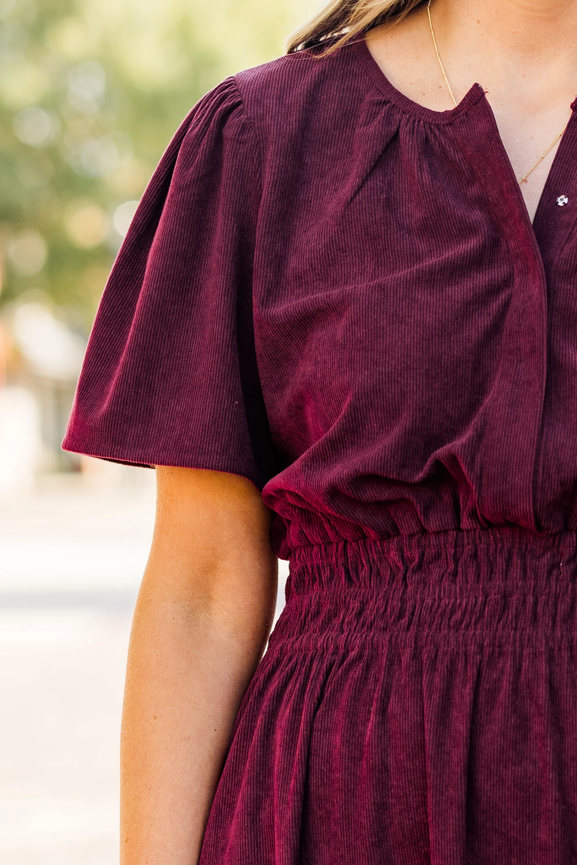 Lost In Time Dress, Plum - Giverhouse