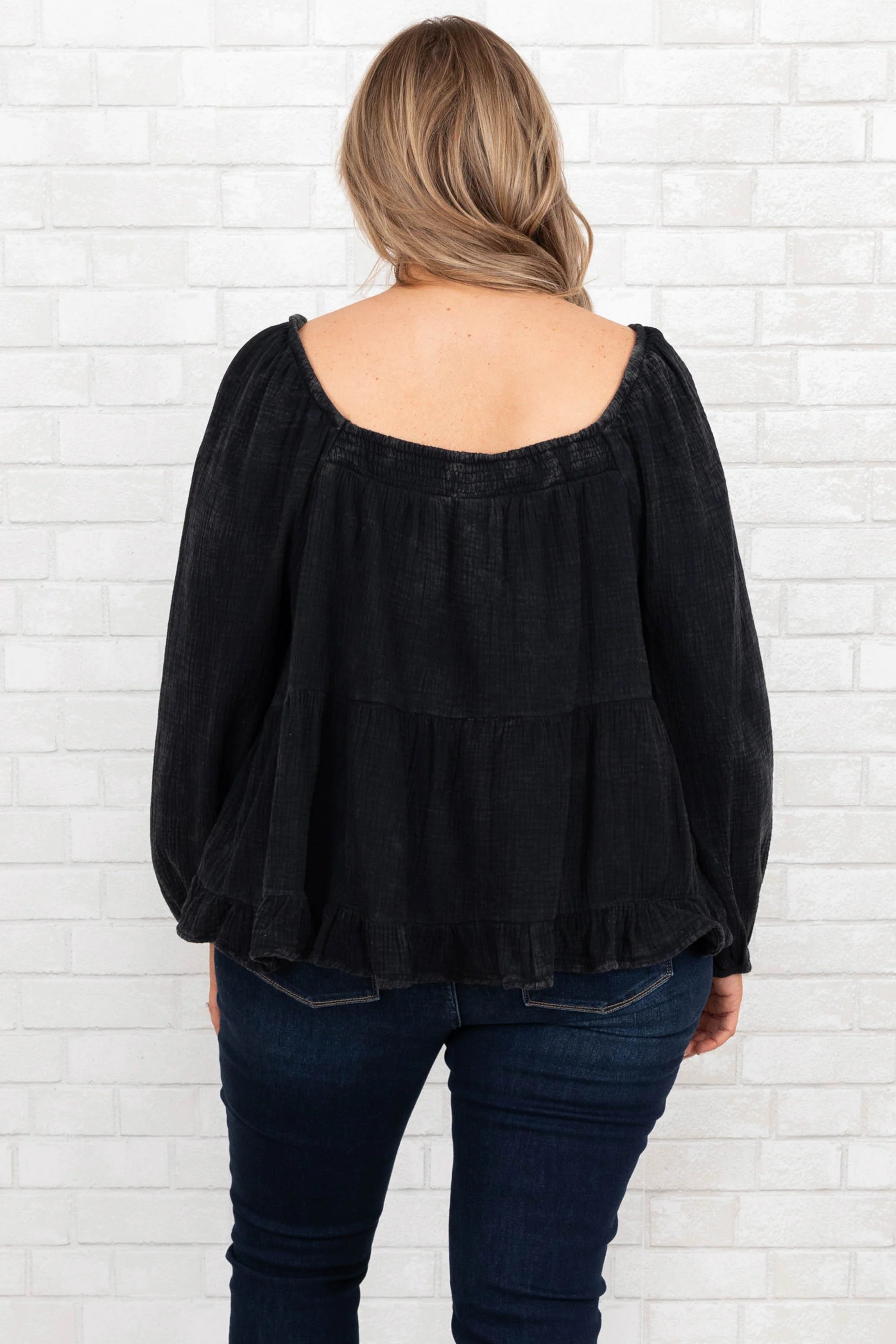 Come Home To Me Top, Black - Giverhouse