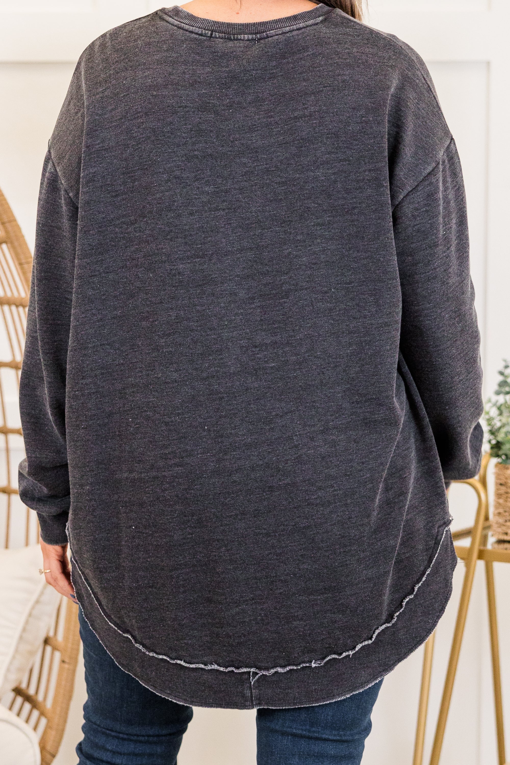 My Life In Pink Tunic, Black - Giverhouse