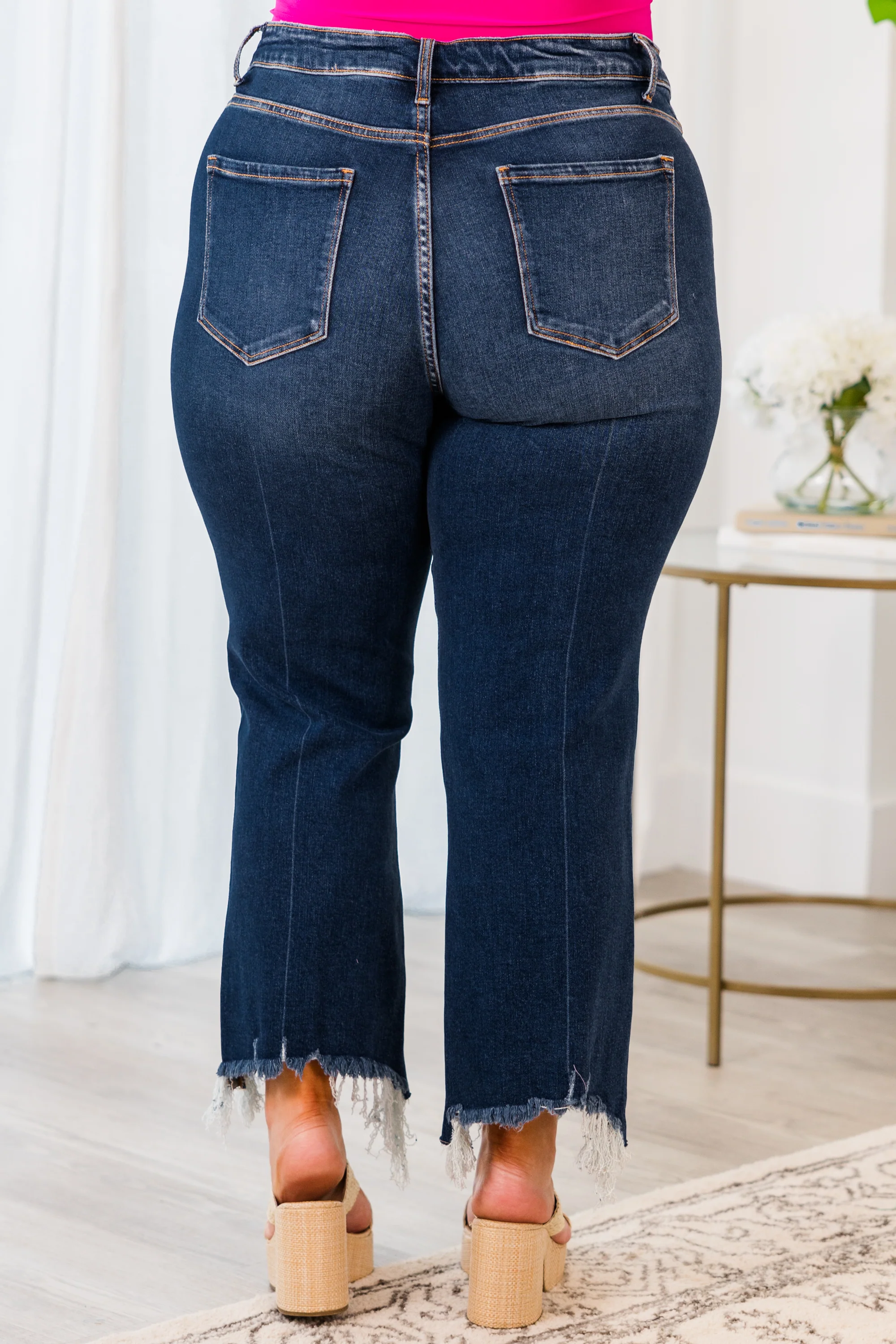 Sweet Crush Jeans, Dark Wash - Giverhouse