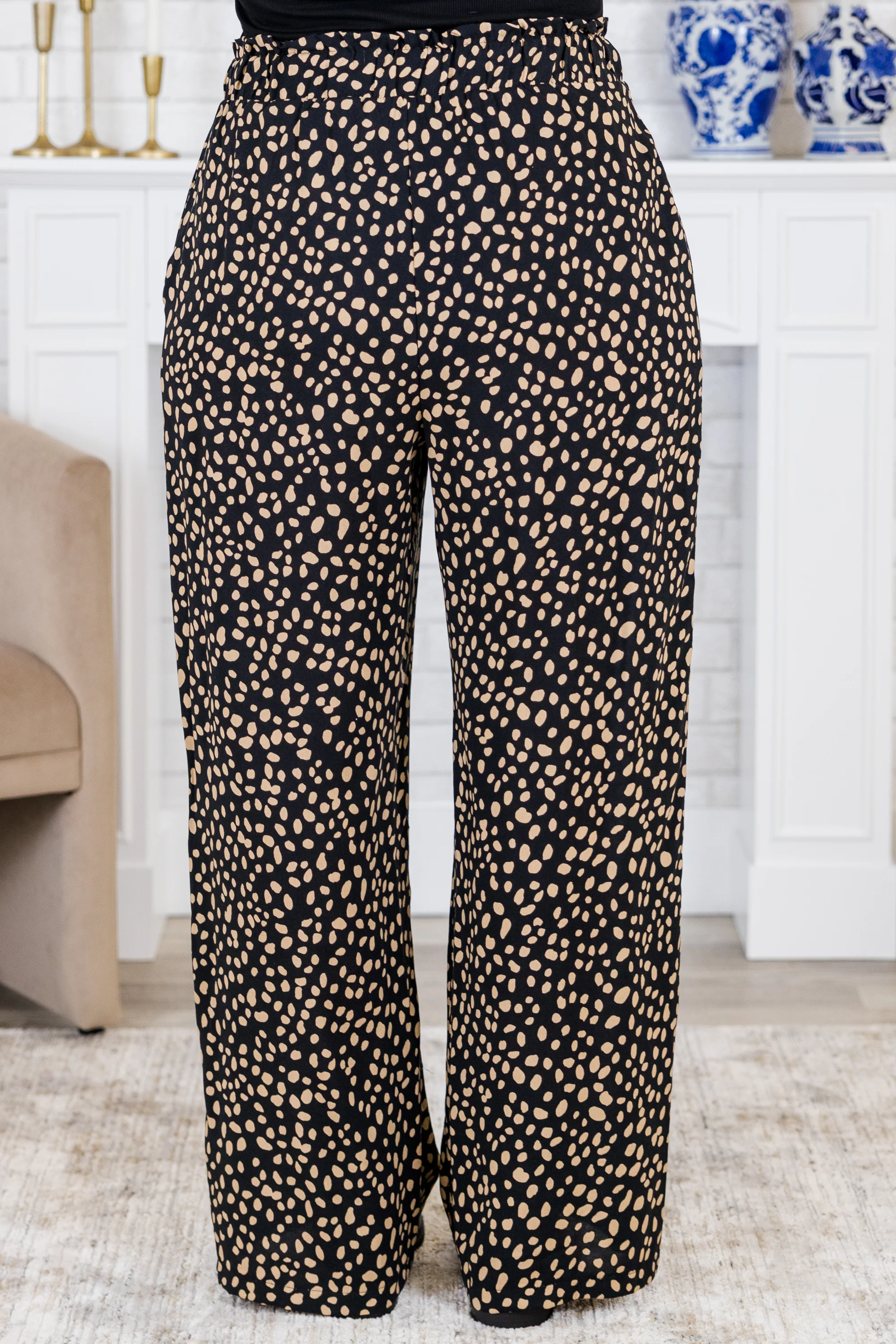 Pawsitivity is a Mindset Pants, Black - Giverhouse