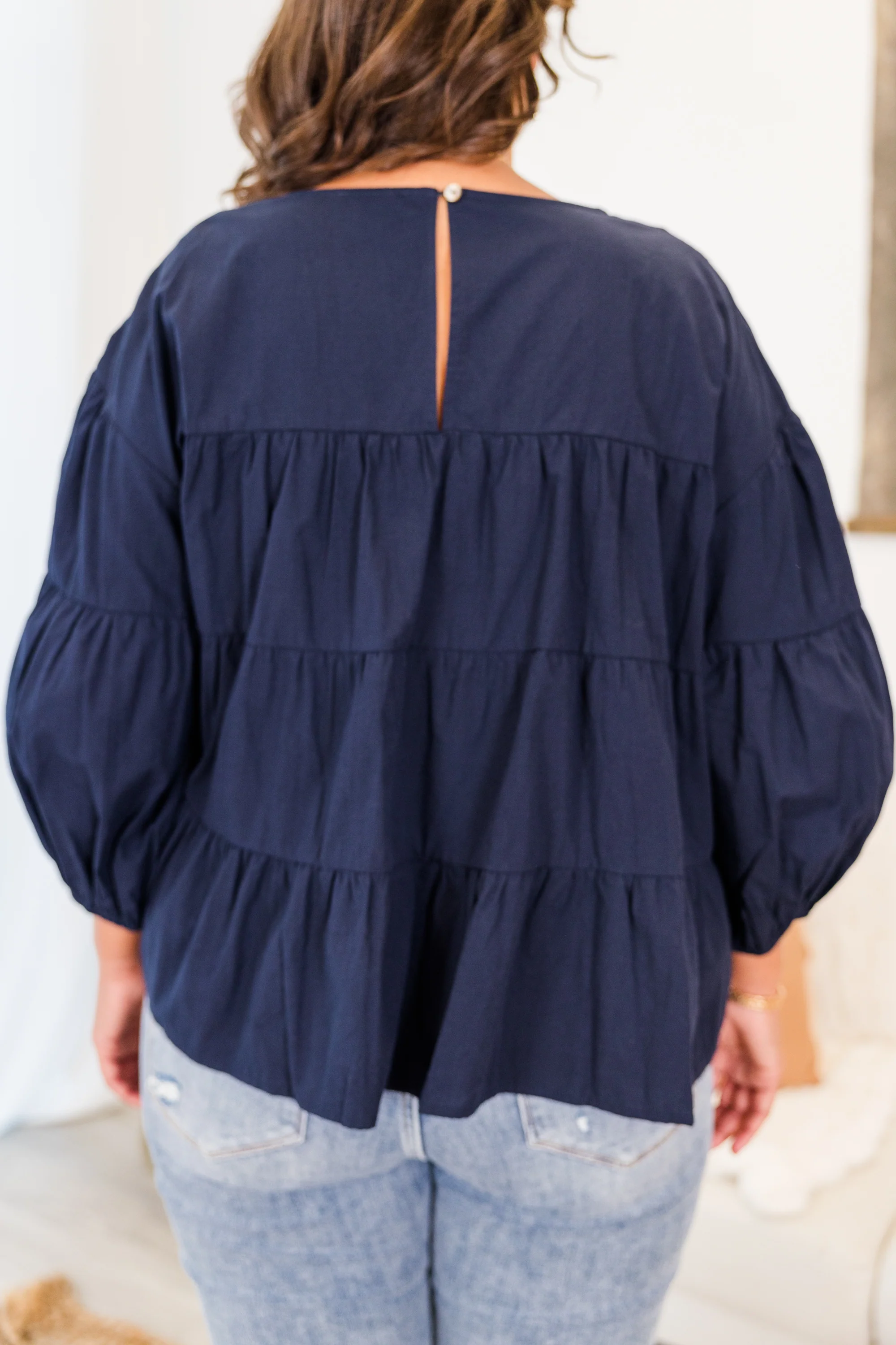 You Look So Perfect Top, Blue - Giverhouse